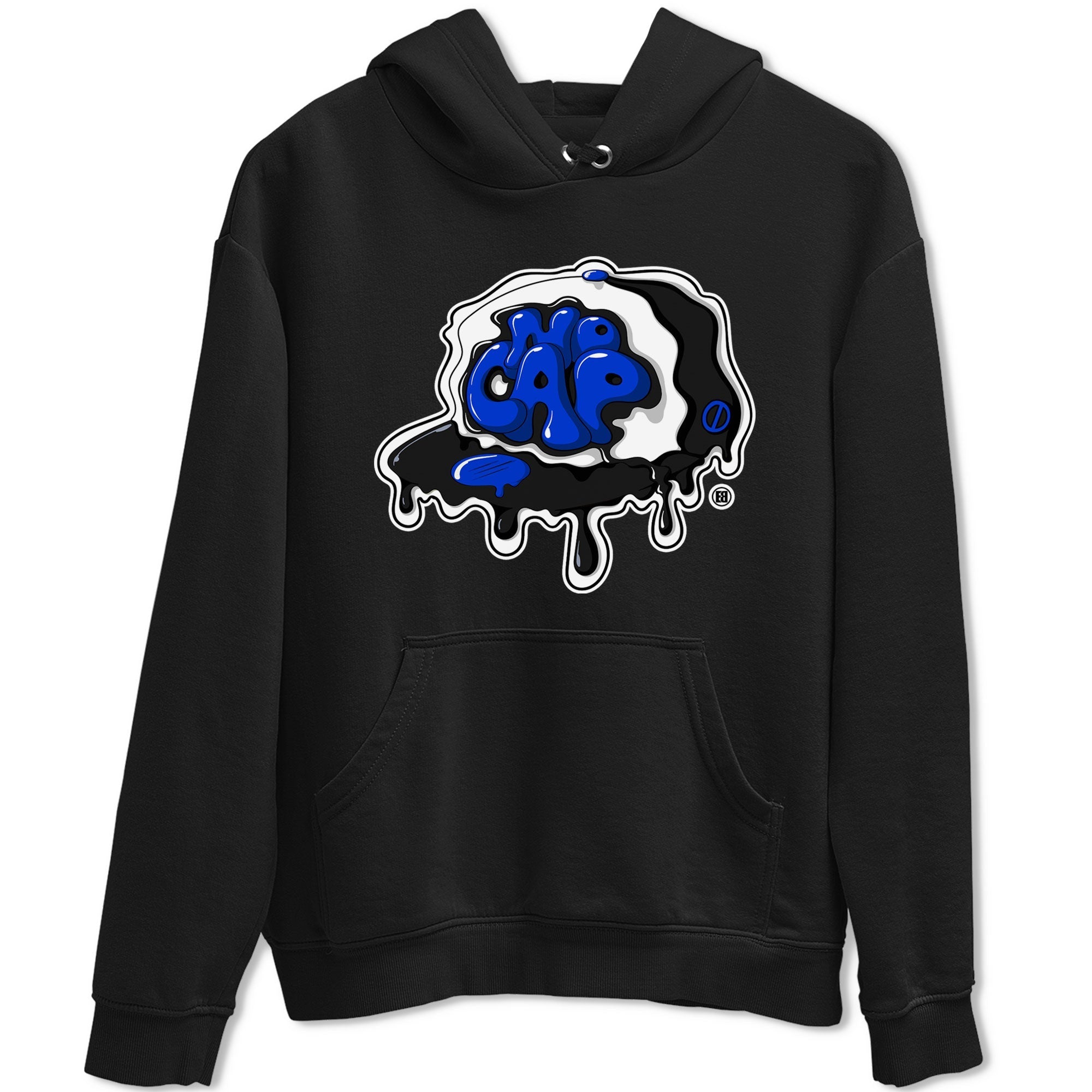Air Jordan 1 Royal Reimagined shirt to match jordans No Cap sneaker tees Jordan 1 Retro High OG Royal Reimagined Drip Gear Zone Crew Neck Casual Unisex Black 2 T-Shirt