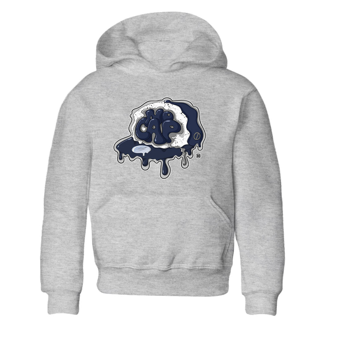 5s Georgetown shirt to match  jordans No Cap Streetwear Sneaker Shirt Air Jordan 5 Georgetown Drip Gear Zone Sneaker Matching Clothing Baby Toddler Heather Grey 2 T-Shirt