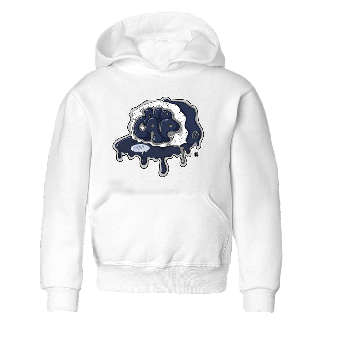 5s Georgetown shirt to match  jordans No Cap Streetwear Sneaker Shirt Air Jordan 5 Georgetown Drip Gear Zone Sneaker Matching Clothing Baby Toddler White 2 T-Shirt