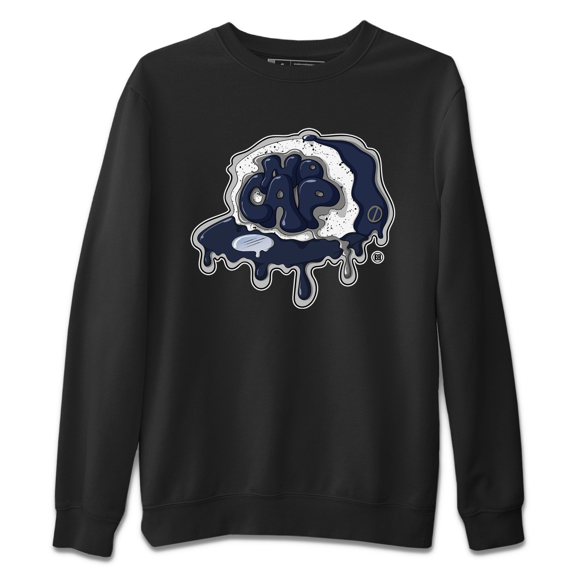 5s Georgetown shirt to match  jordans No Cap Streetwear Sneaker Shirt Air Jordan 5 Georgetown Drip Gear Zone Sneaker Matching Clothing Unisex Black 2 T-Shirt