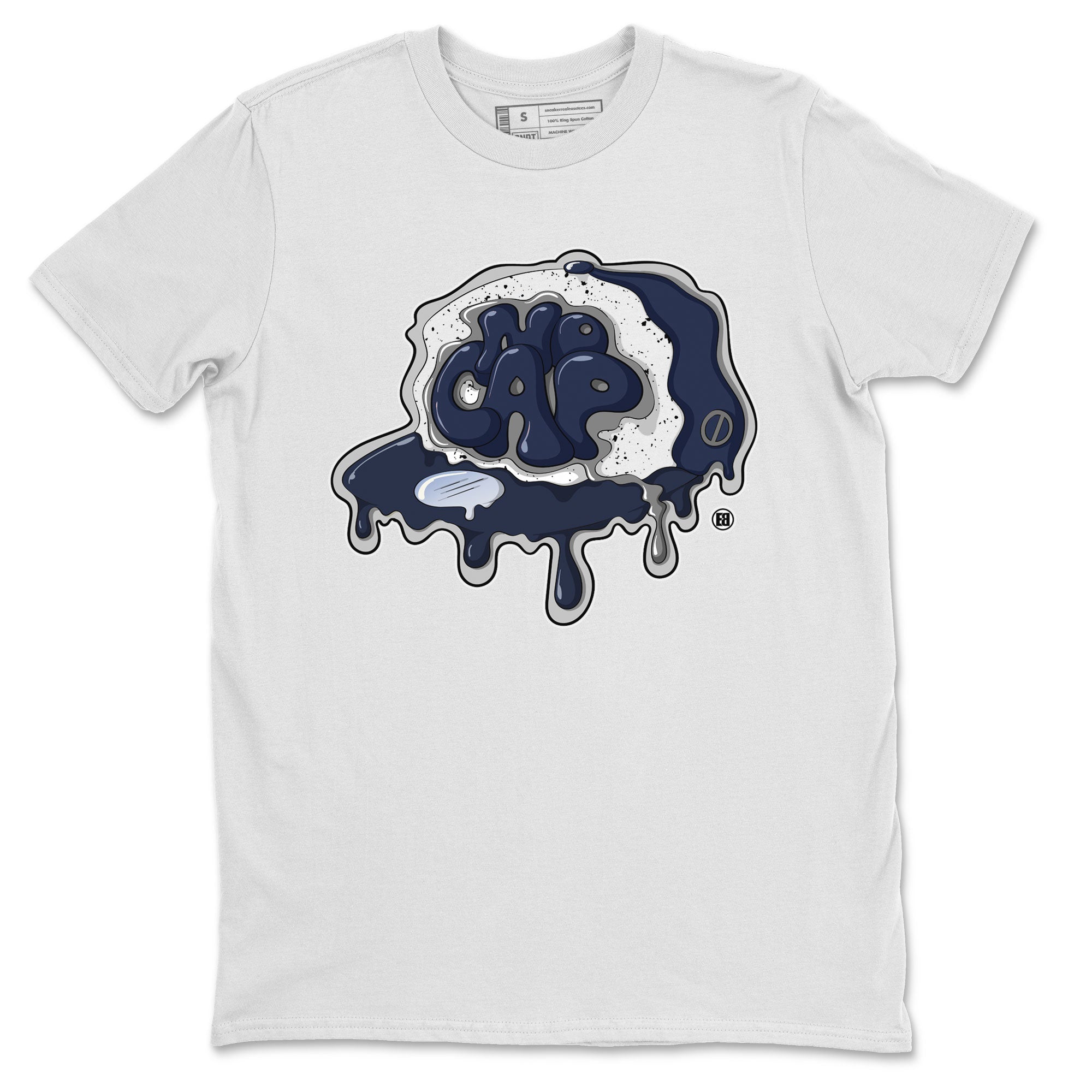 5s Georgetown shirt to match  jordans No Cap Streetwear Sneaker Shirt Air Jordan 5 Georgetown Drip Gear Zone Sneaker Matching Clothing Unisex White 2 T-Shirt