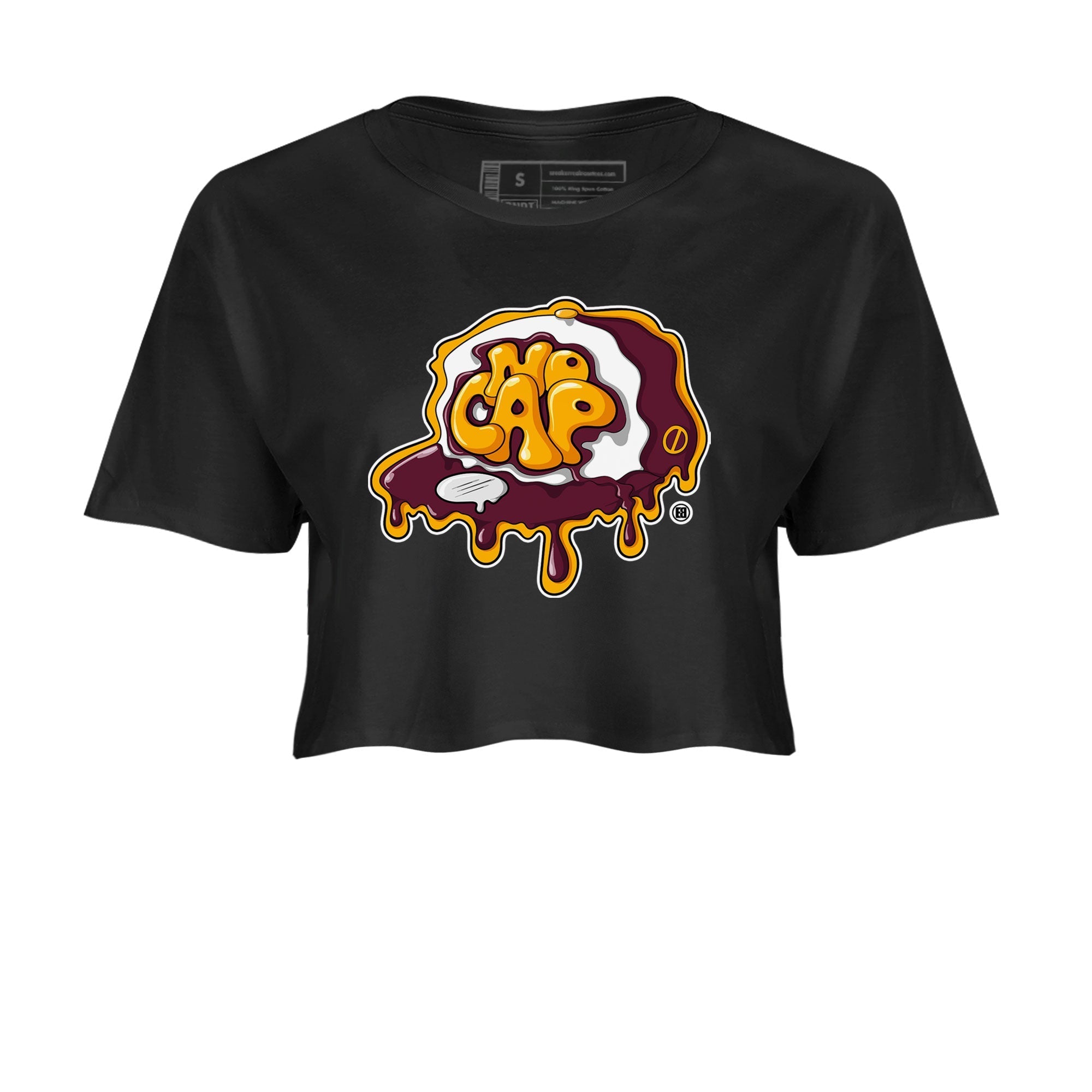 Nike Dunk Arizona State shirt to match jordans No Cap Streetwear Sneaker Shirt Nike Dunk Arizona State Drip Gear Zone Sneaker Matching Clothing Black 2 Crop T-Shirt