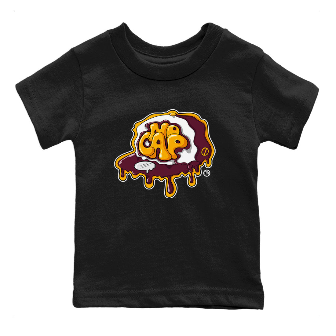 Nike Dunk Arizona State shirt to match jordans No Cap Streetwear Sneaker Shirt Nike Dunk Arizona State Drip Gear Zone Sneaker Matching Clothing Baby Toddler Black 2 T-Shirt