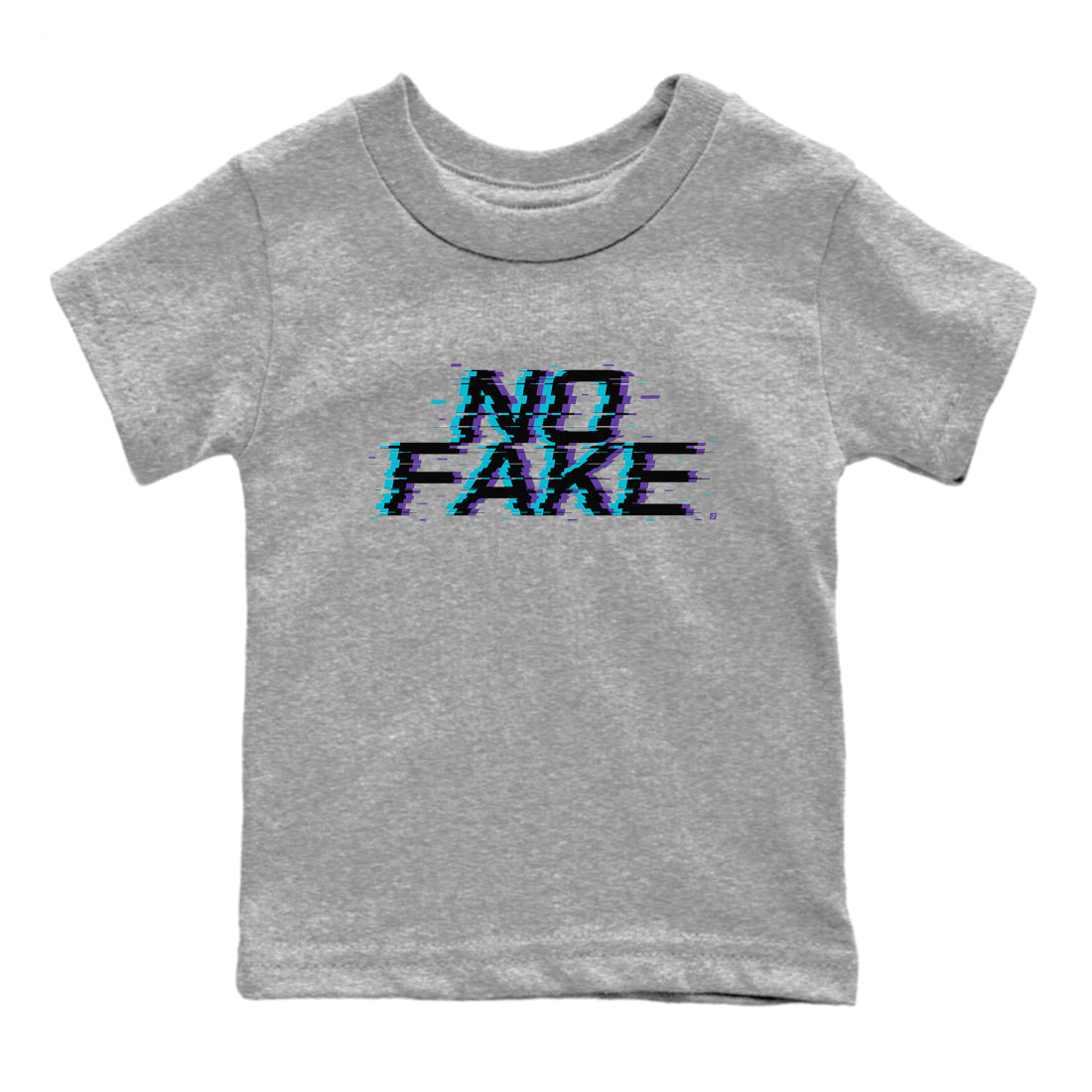 Jordan 6 Retro Aqua shirt to match jordans No Fake Glitch Streetwear Sneaker Shirt Air Jordan 6 Aqua Drip Gear Zone Sneaker Matching Clothing Baby Toddler Heather Grey 2 T-Shirt