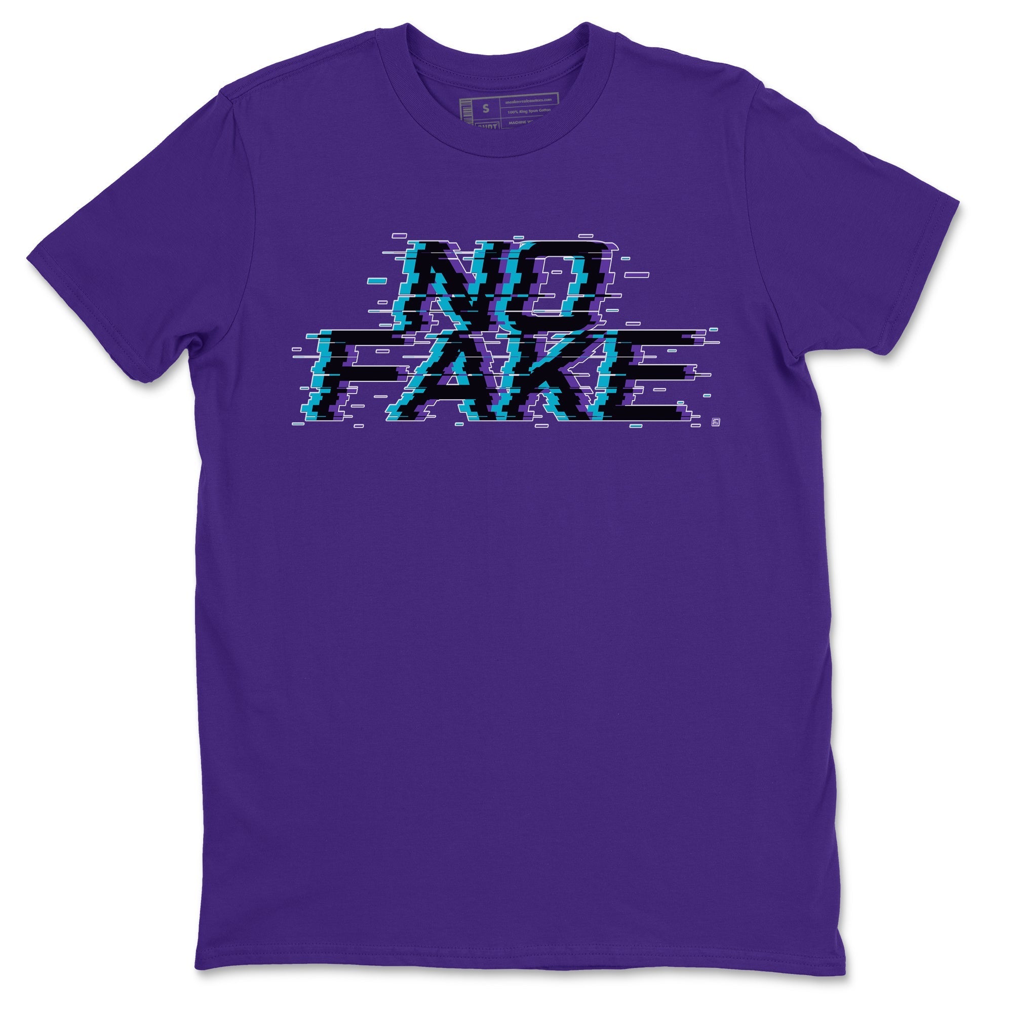 Jordan 6 Retro Aqua shirt to match jordans No Fake Glitch Streetwear Sneaker Shirt Air Jordan 6 Aqua Drip Gear Zone Sneaker Matching Clothing Unisex Purple 2 T-Shirt