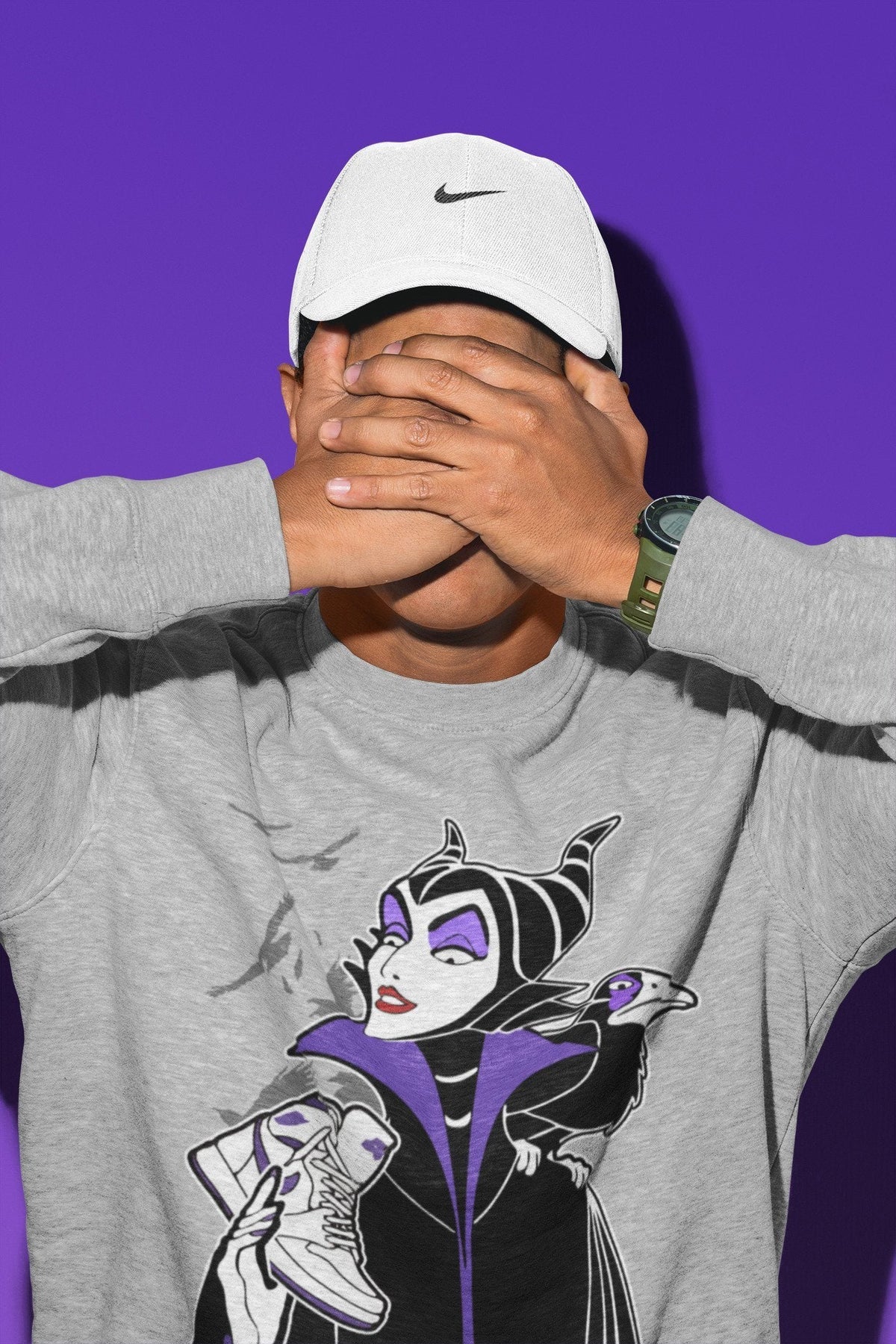 Jordan 1 WMNS Court Purple Shirt To Match Jordans No Fear Sneaker Tees Jordan 1 WMNS Court Purple Drip Gear Zone Sneaker Matching Clothing Unisex Shirts