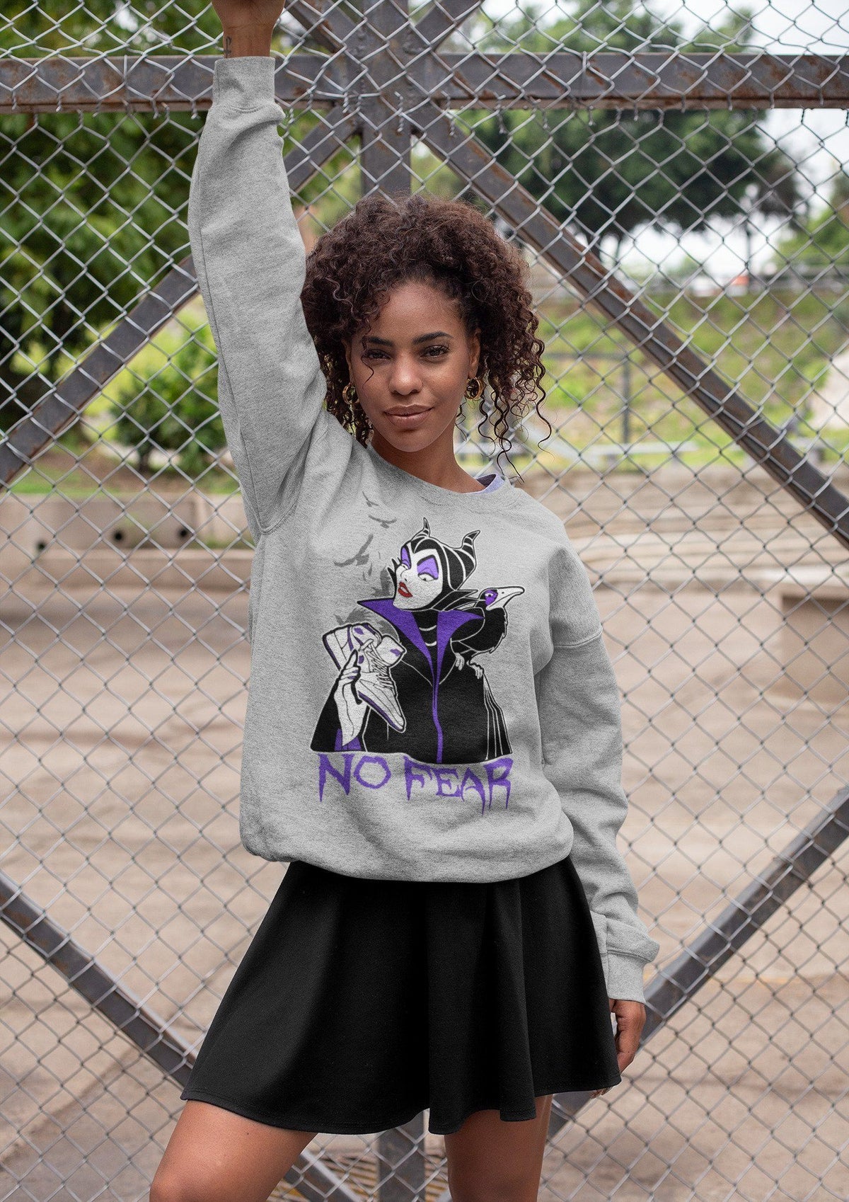 Jordan 1 WMNS Court Purple Shirt To Match Jordans No Fear Sneaker Tees Jordan 1 WMNS Court Purple Drip Gear Zone Sneaker Matching Clothing Unisex Shirts