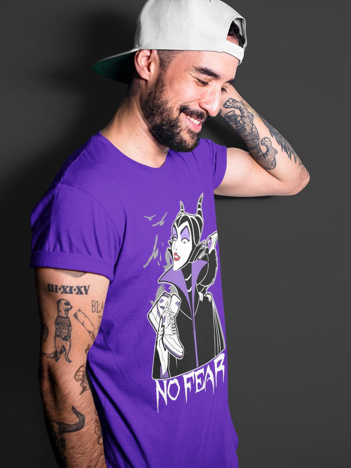 Jordan 1 WMNS Court Purple Shirt To Match Jordans No Fear Sneaker Tees Jordan 1 WMNS Court Purple Drip Gear Zone Sneaker Matching Clothing Unisex Shirts