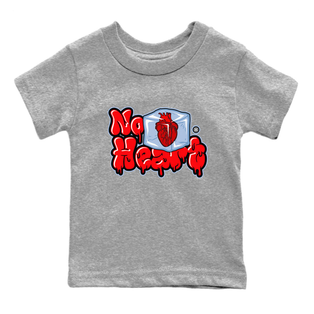 Air Jordan 11 Cherry shirt to match jordans No Hearts sneaker tees Air Jordan 11 Retro Cherry Drip Gear Zone Baby Toddler Heather Grey 2 T-Shirt