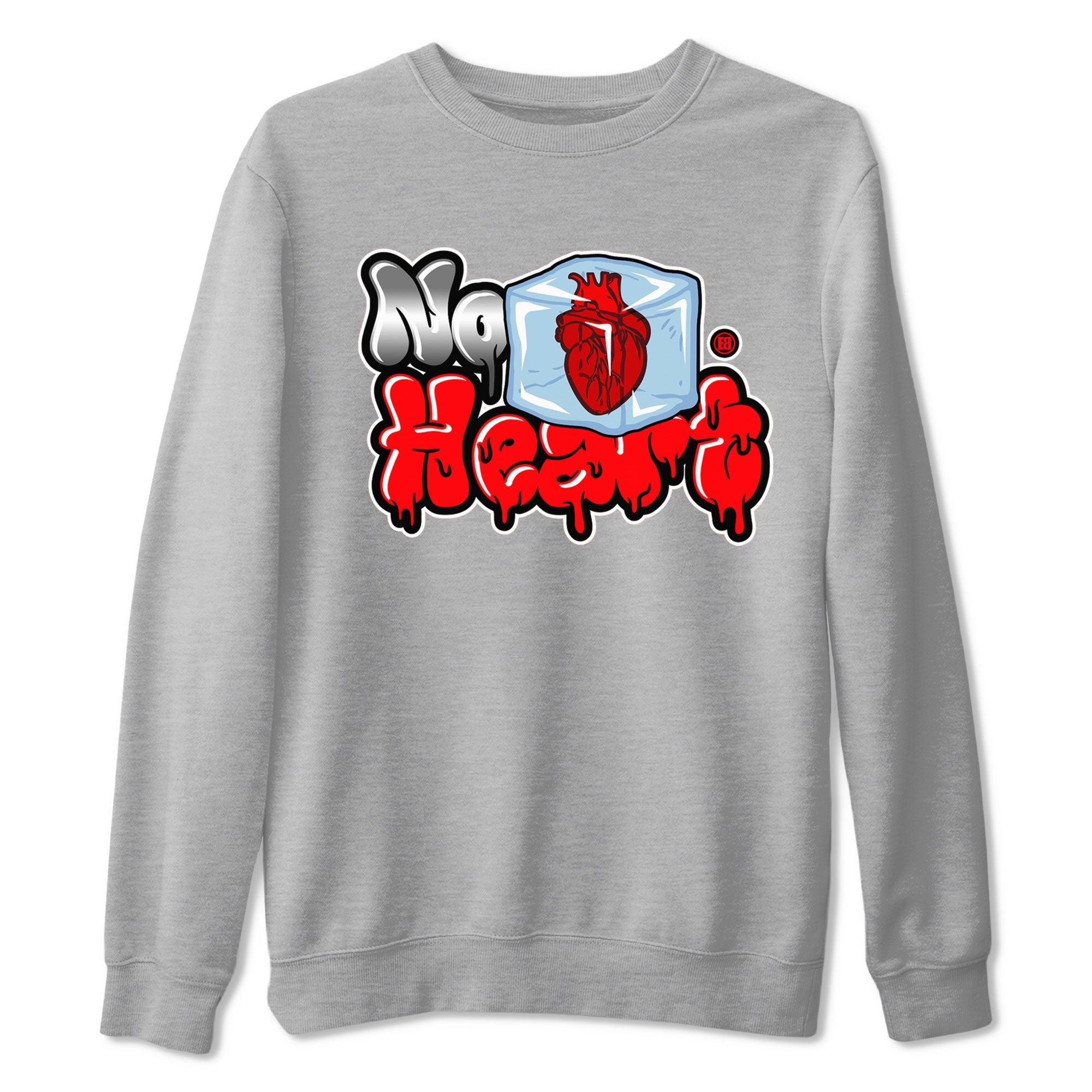 Air Jordan 12 Cherry shirt to match jordans No Hearts sneaker tees Air Jordan 12 Cherry Drip Gear Zone Unisex Heather Grey 2 T-Shirt