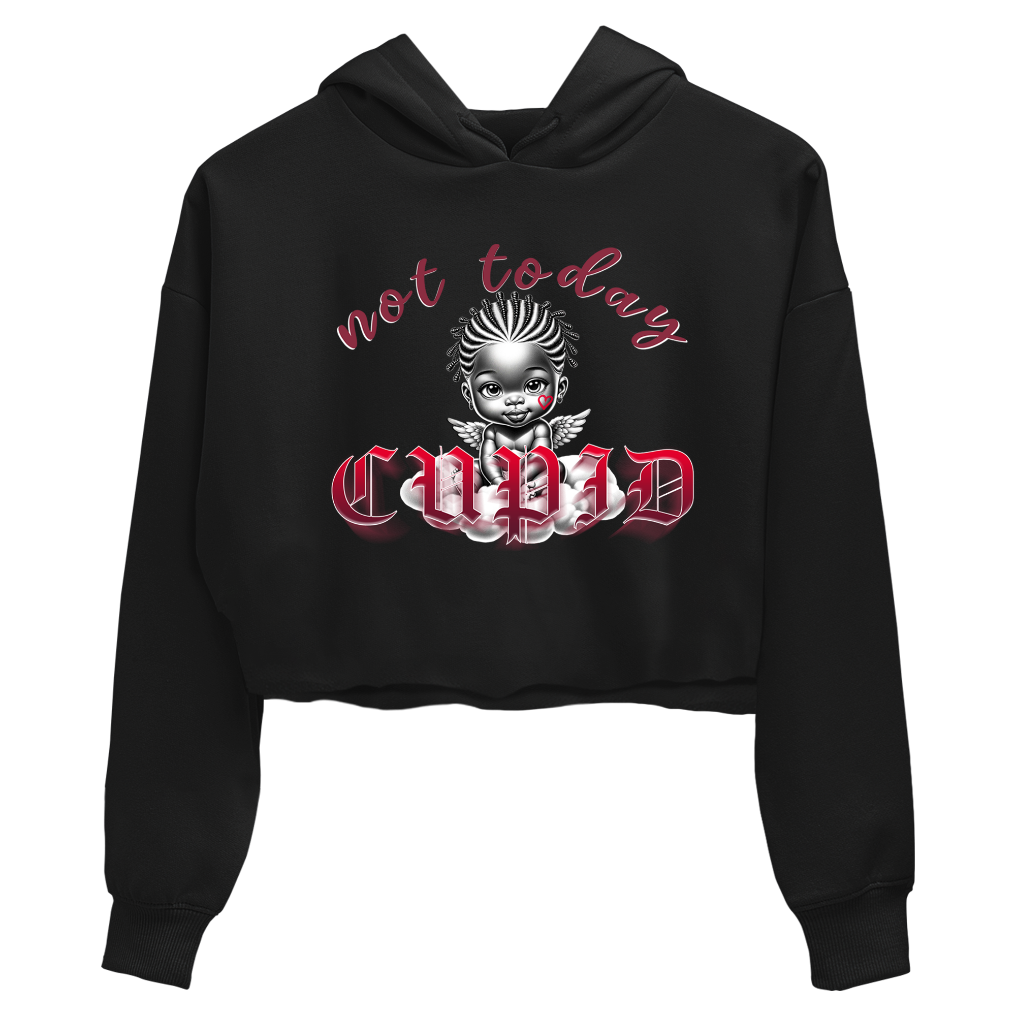 AF1 Layers Of Love shirt Valentine's Day Shirt to match jordans Not Today Cupid sneaker tees Air Force 1 Layers Of Love Drip Gear Zone Black 2 crop length shirt