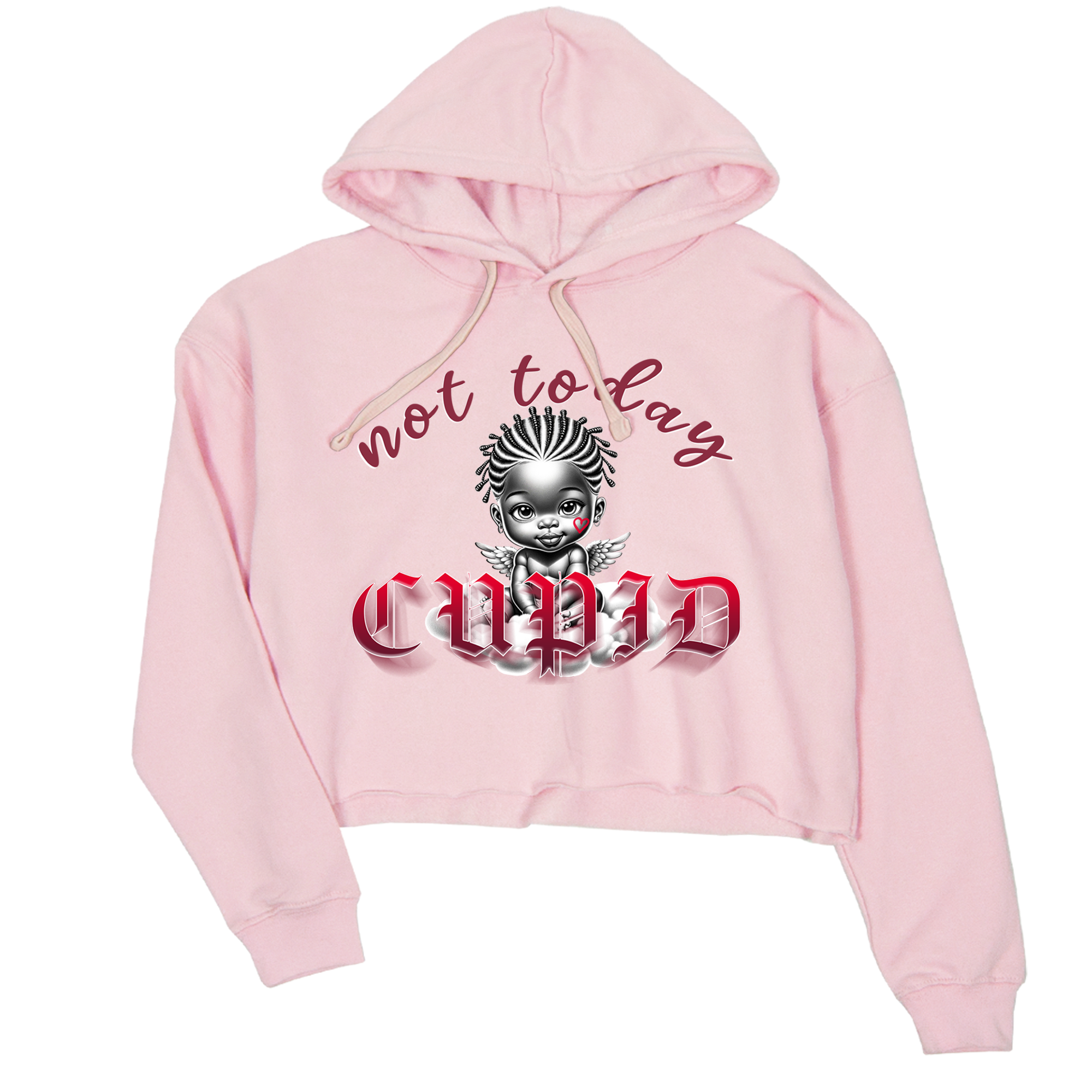 AF1 Layers Of Love shirt Valentine's Day Shirt to match jordans Not Today Cupid sneaker tees Air Force 1 Layers Of Love Drip Gear Zone Pink 2 crop length shirt