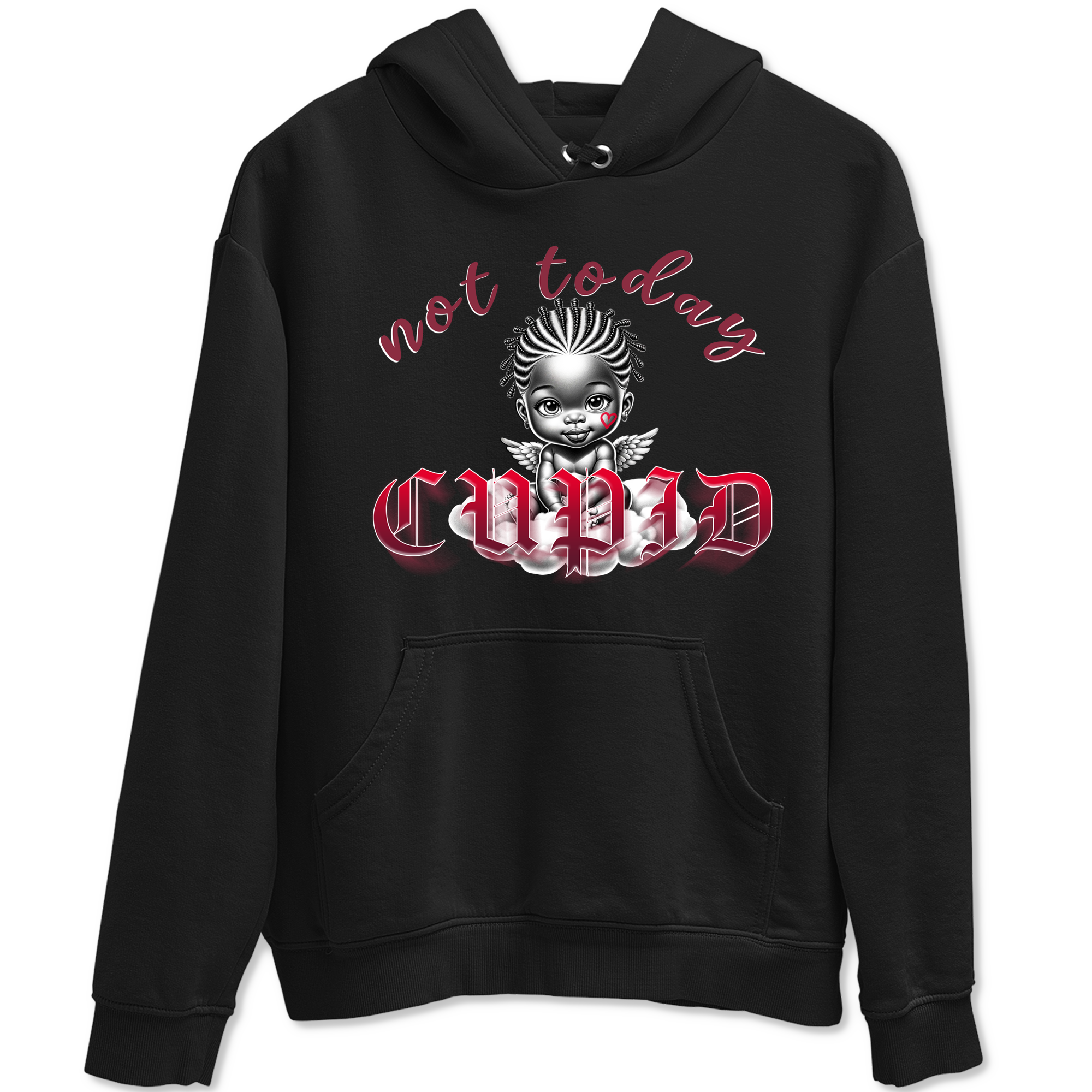 AF1 Layers Of Love shirt Valentine's Day Shirt to match jordans Not Today Cupid sneaker tees Air Force 1 Layers Of Love Drip Gear Zone unisex cotton Black 2 crew neck shirt