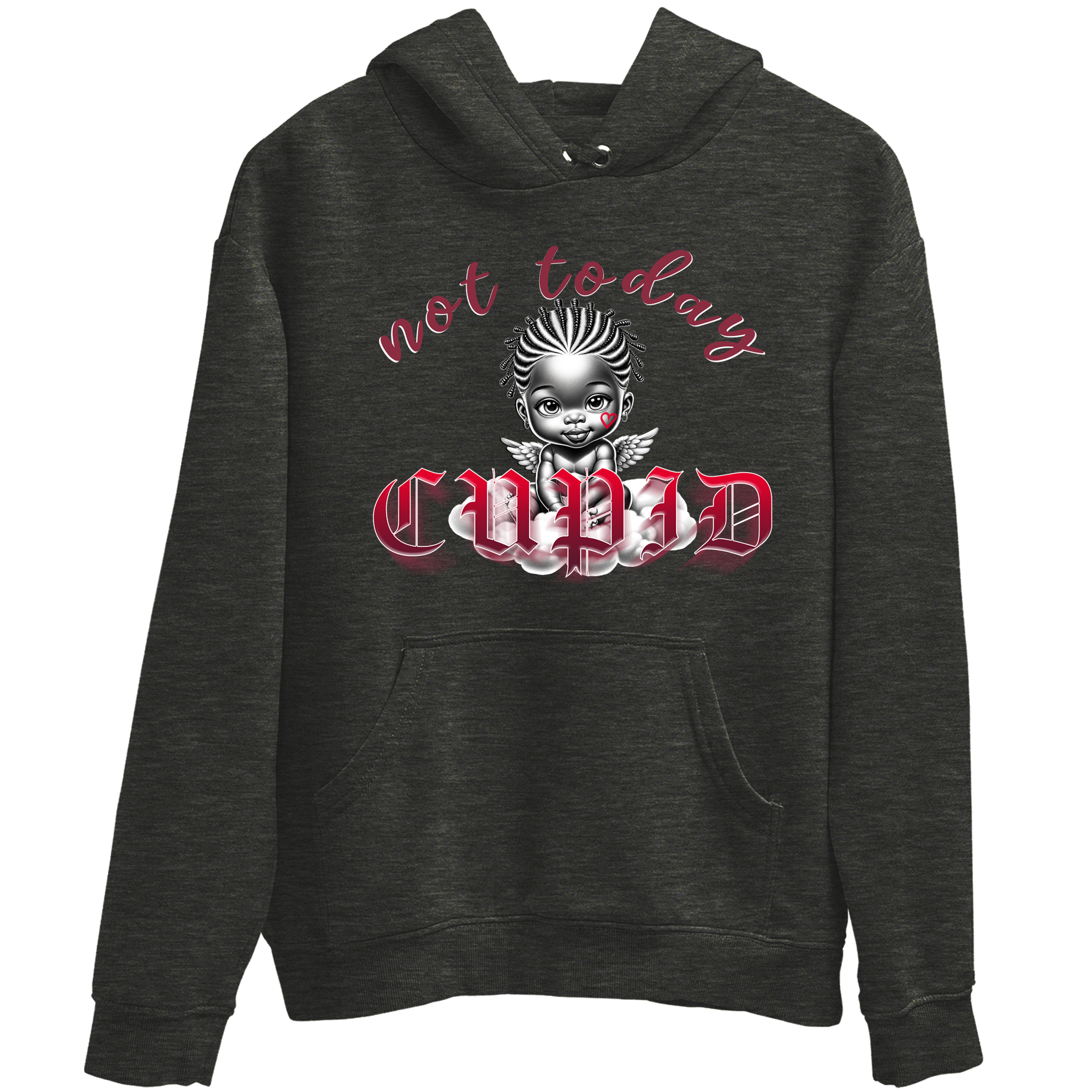 AF1 Layers Of Love shirt Valentine's Day Shirt to match jordans Not Today Cupid sneaker tees Air Force 1 Layers Of Love Drip Gear Zone unisex cotton Charcoal Heather 2 crew neck shirt