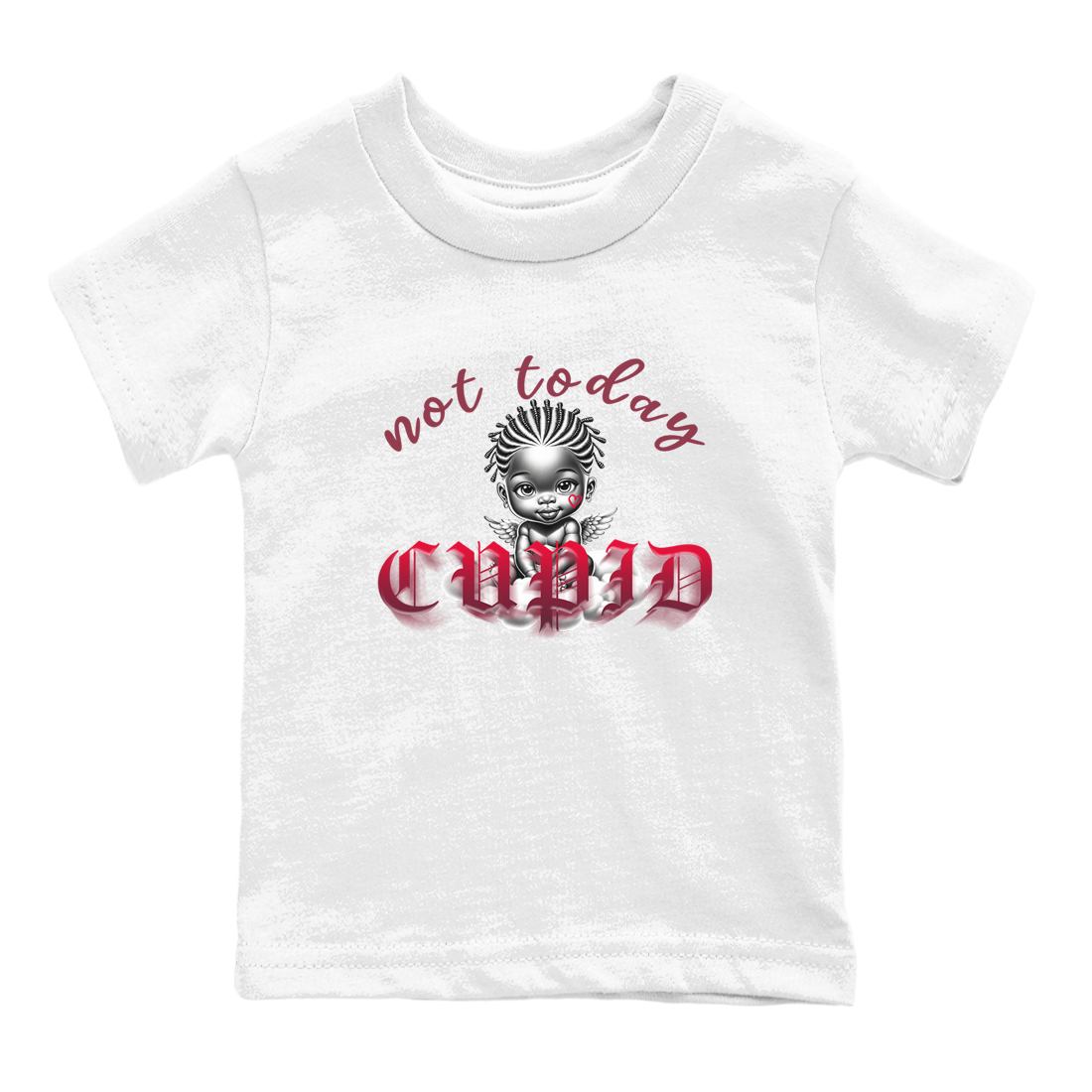 AF1 Layers Of Love shirt Valentine's Day Shirt to match jordans Not Today Cupid sneaker tees Air Force 1 Layers Of Love Drip Gear Zone baby toddler White 2 cotton Shirt