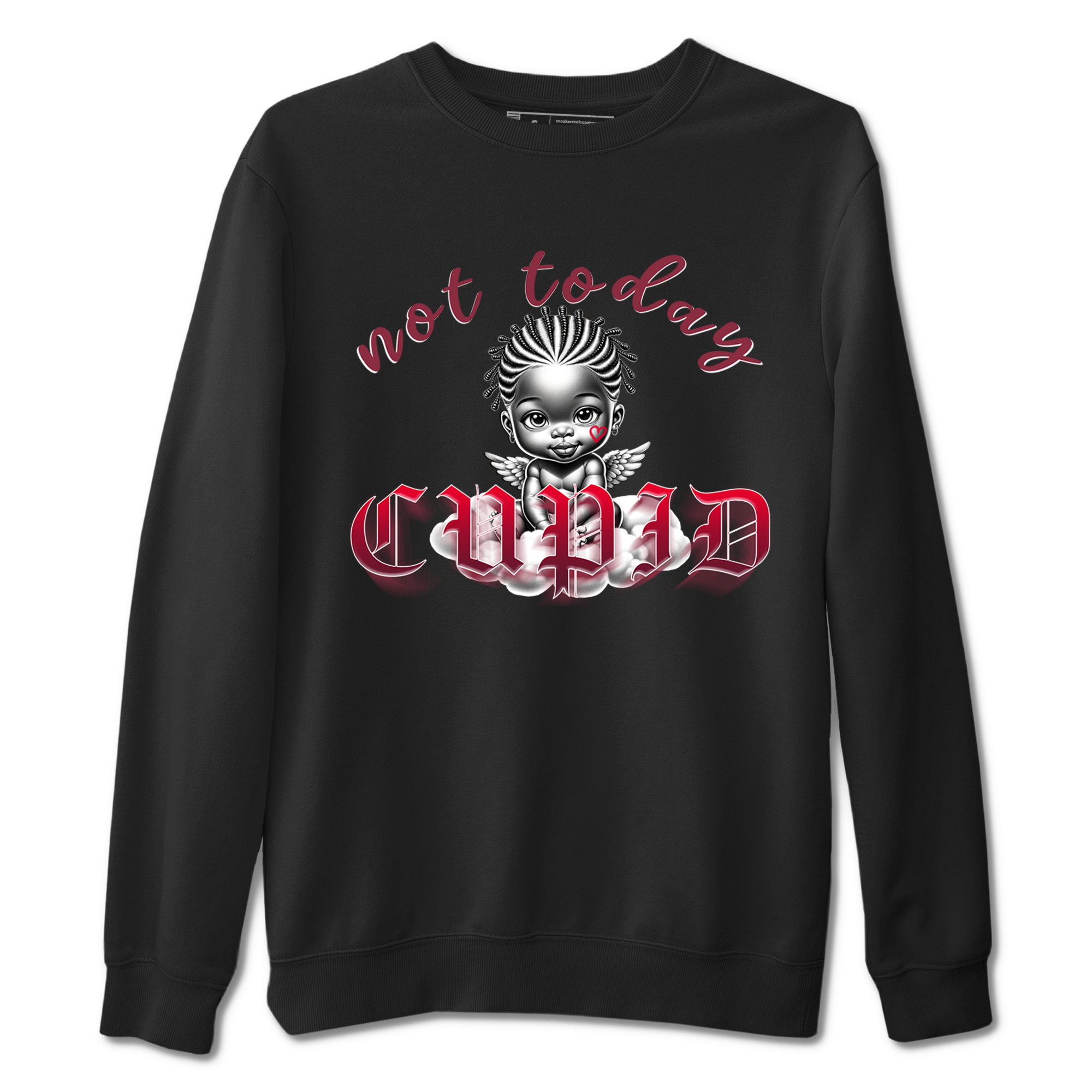 AF1 Layers Of Love shirt Valentine's Day Shirt to match jordans Not Today Cupid sneaker tees Air Force 1 Layers Of Love Drip Gear Zone unisex cotton Black 2 crew neck shirt