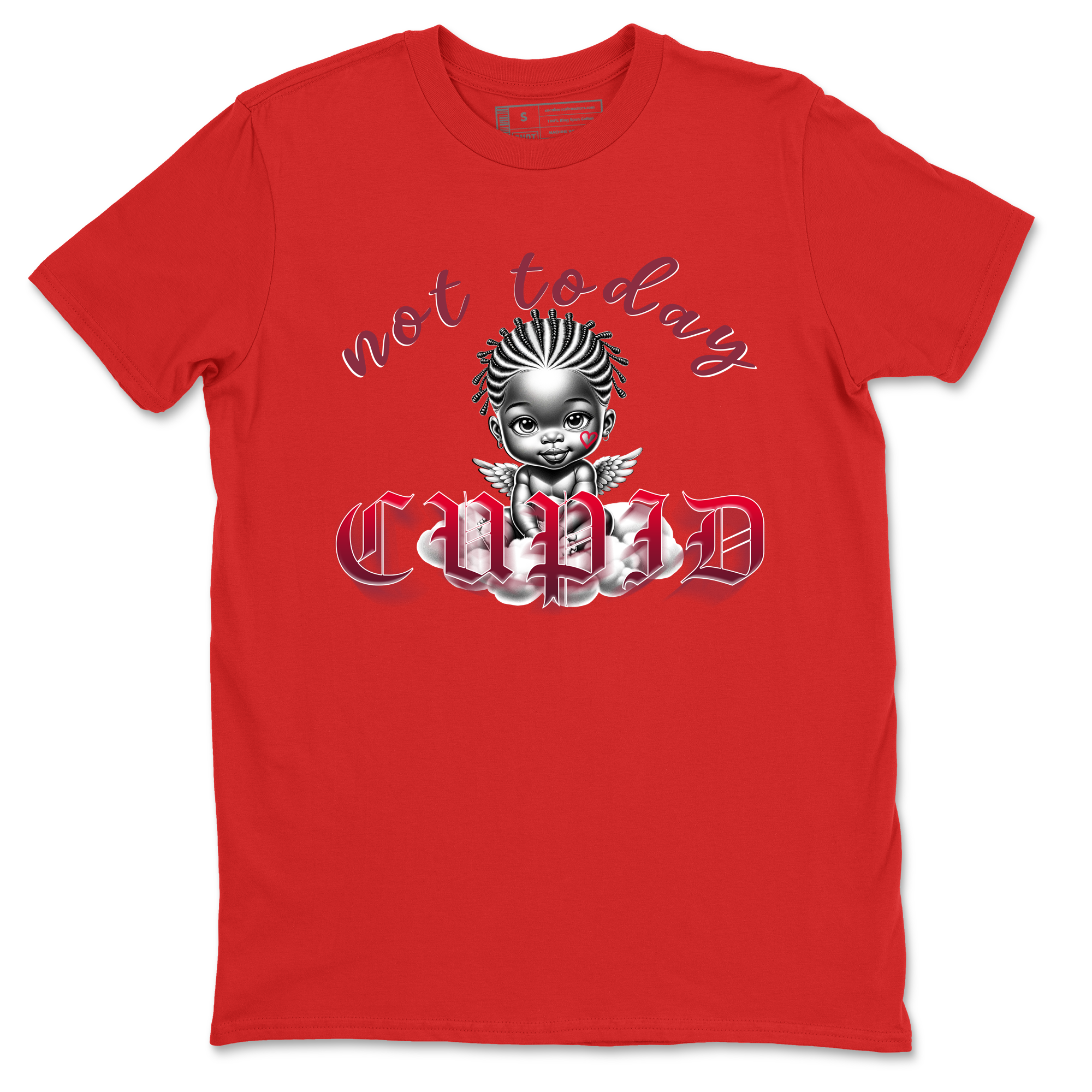 AF1 Layers Of Love shirt Valentine's Day Shirt to match jordans Not Today Cupid sneaker tees Air Force 1 Layers Of Love Drip Gear Zone unisex cotton Red 2 crew neck shirt