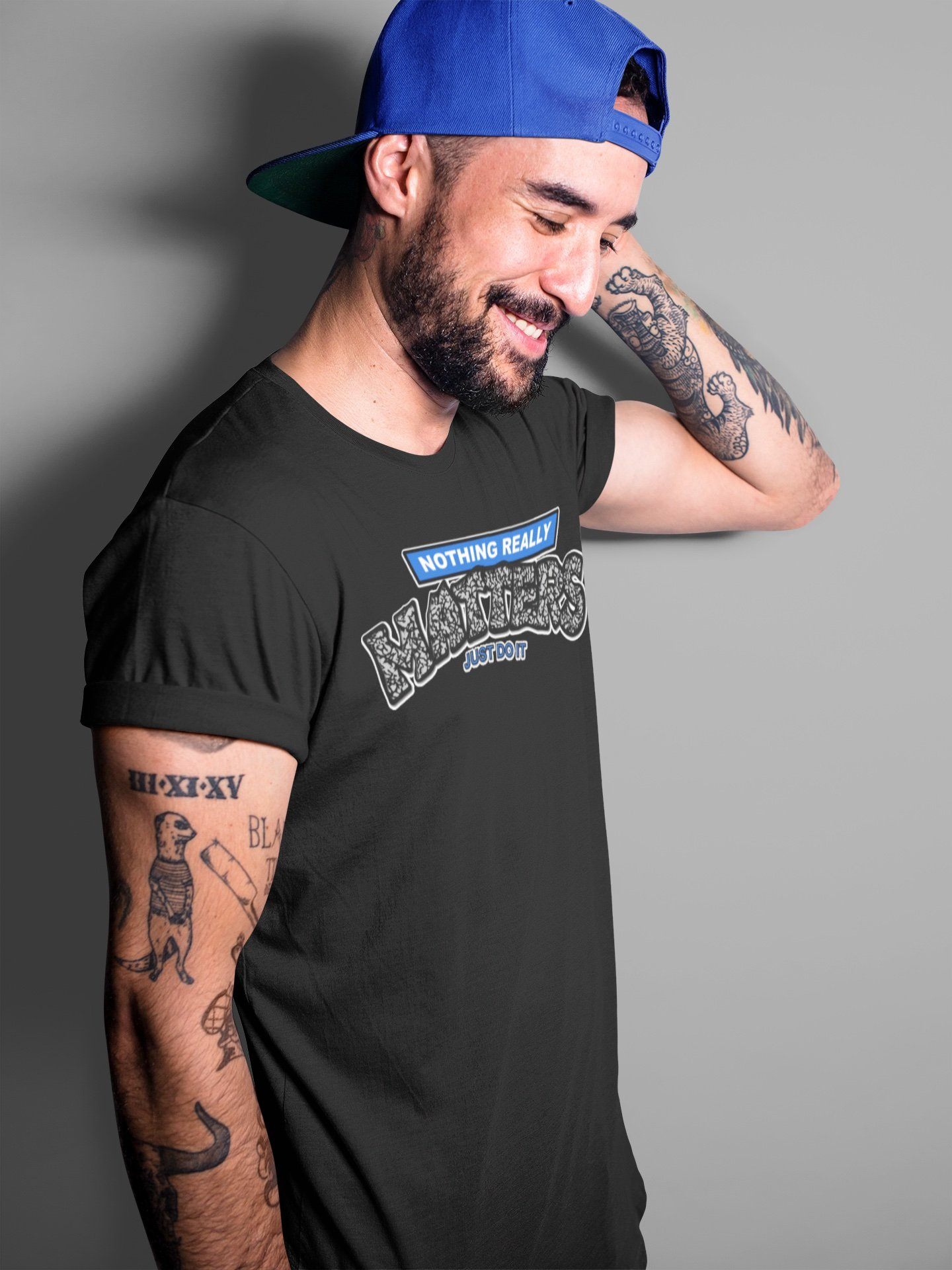 Jordan 3 Racer Blue Shirt To Match Jordans Nothing Matters Sneaker Tees Jordan 3 Racer Blue Drip Gear Zone Sneaker Matching Clothing Unisex Shirts