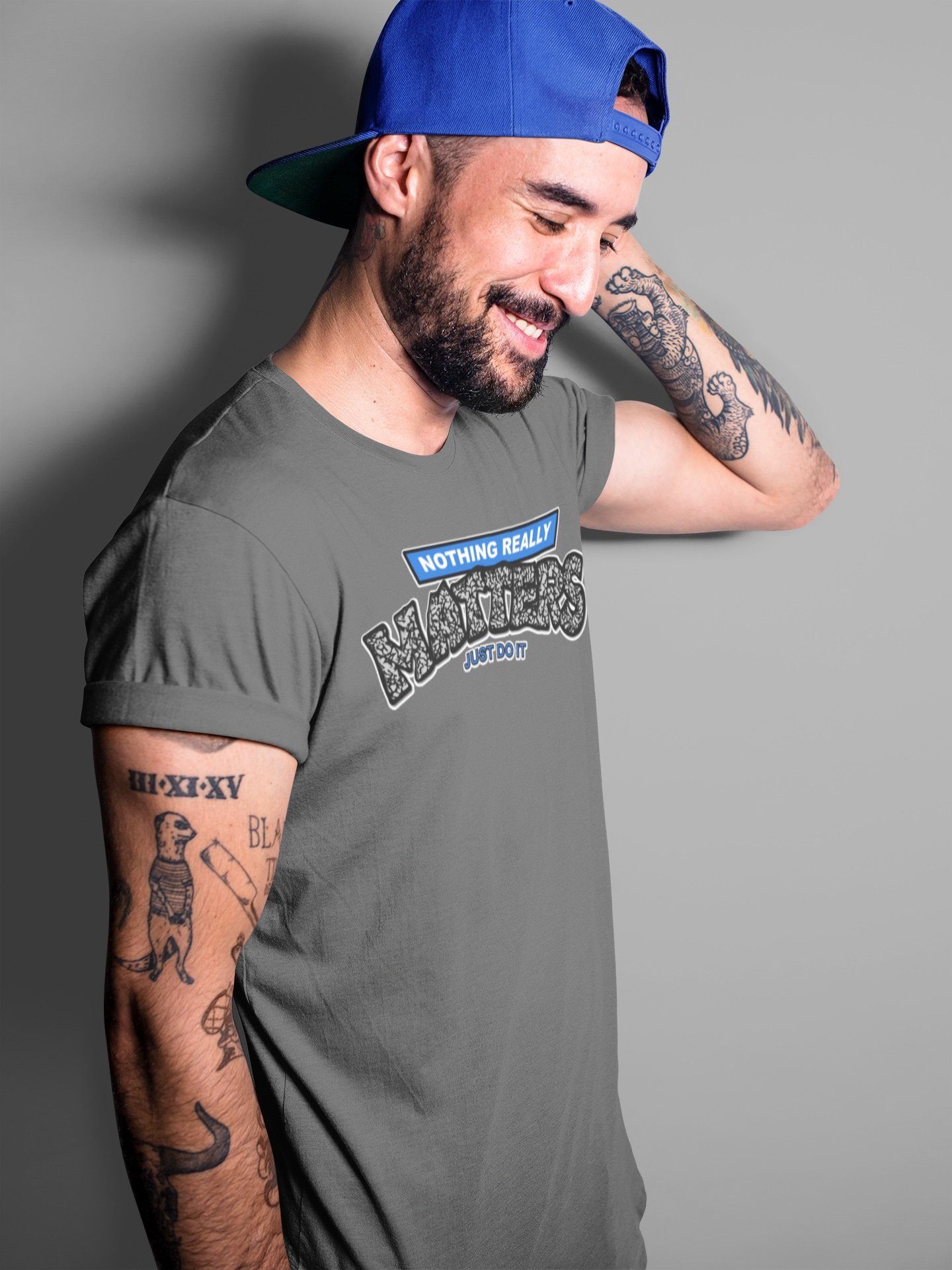 Jordan 3 Racer Blue Shirt To Match Jordans Nothing Matters Sneaker Tees Jordan 3 Racer Blue Drip Gear Zone Sneaker Matching Clothing Unisex Shirts