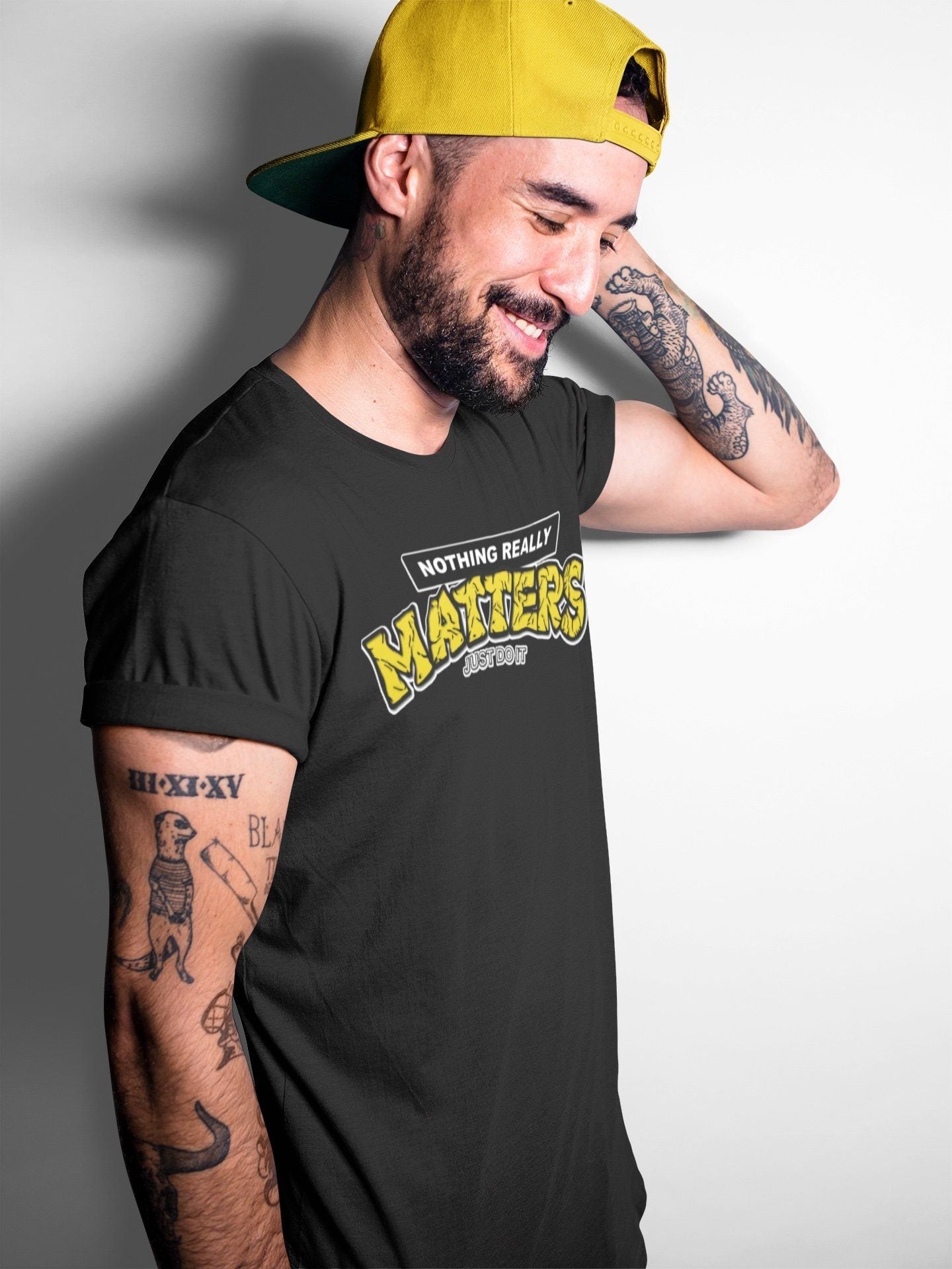 Jordan 4 Lightning Shirt To Match Jordans Nothing Matters Sneaker Tees Jordan 4 Lightning Drip Gear Zone Sneaker Matching Clothing Unisex Shirts