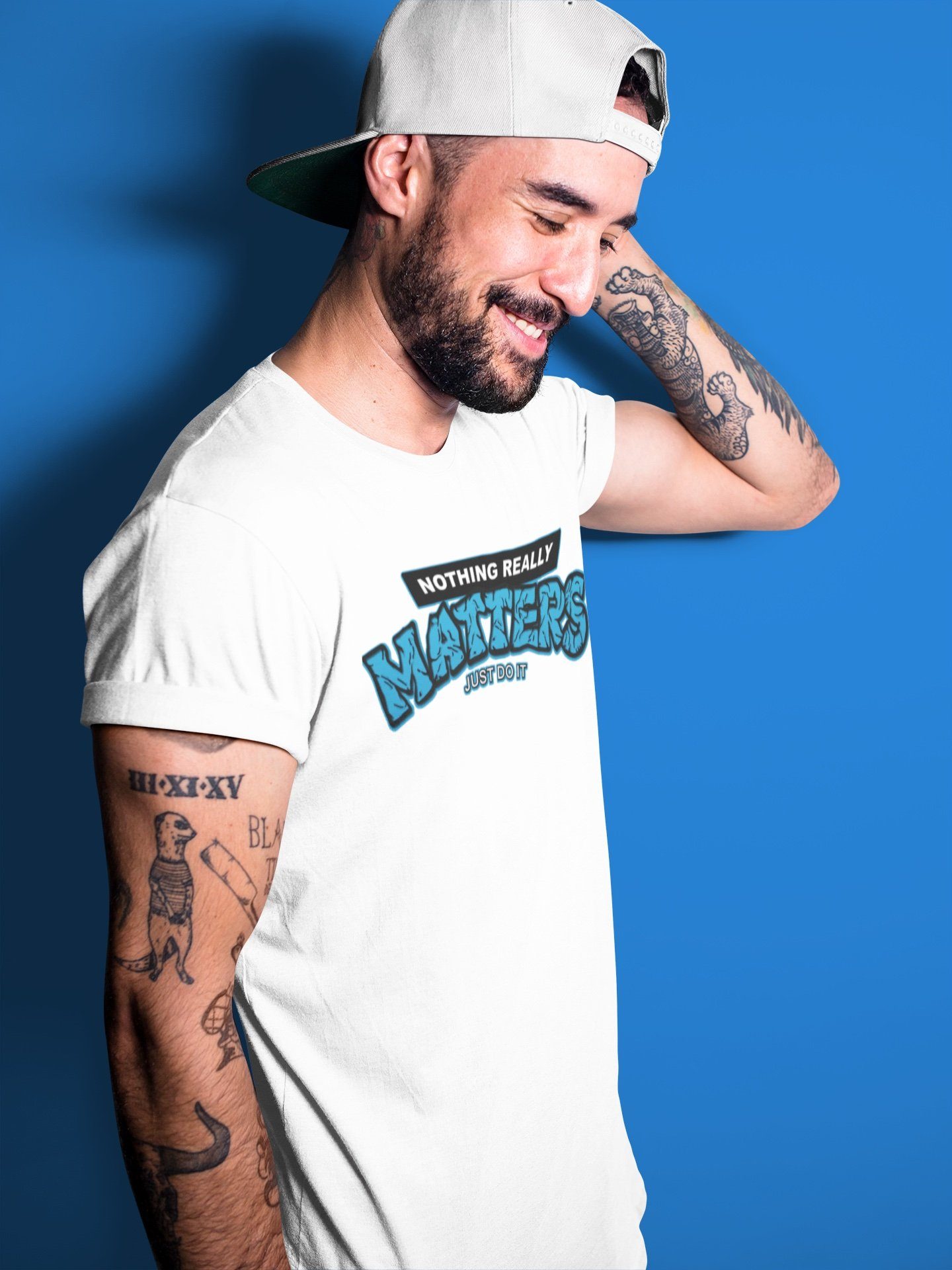 Jordan 1 Travis Scott Fragment Shirt To Match Jordans Nothing Matters Sneaker Tees Jordan 1 Travis Scott Fragment Drip Gear Zone Sneaker Matching Clothing Unisex Shirts