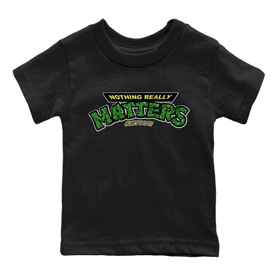 Dunk Reverse Brazil Sneaker Match Tees Nothing Matters Sneaker Tees Dunk Reverse Brazil Jordan to match sneaker T-Shirt Kids Shirts