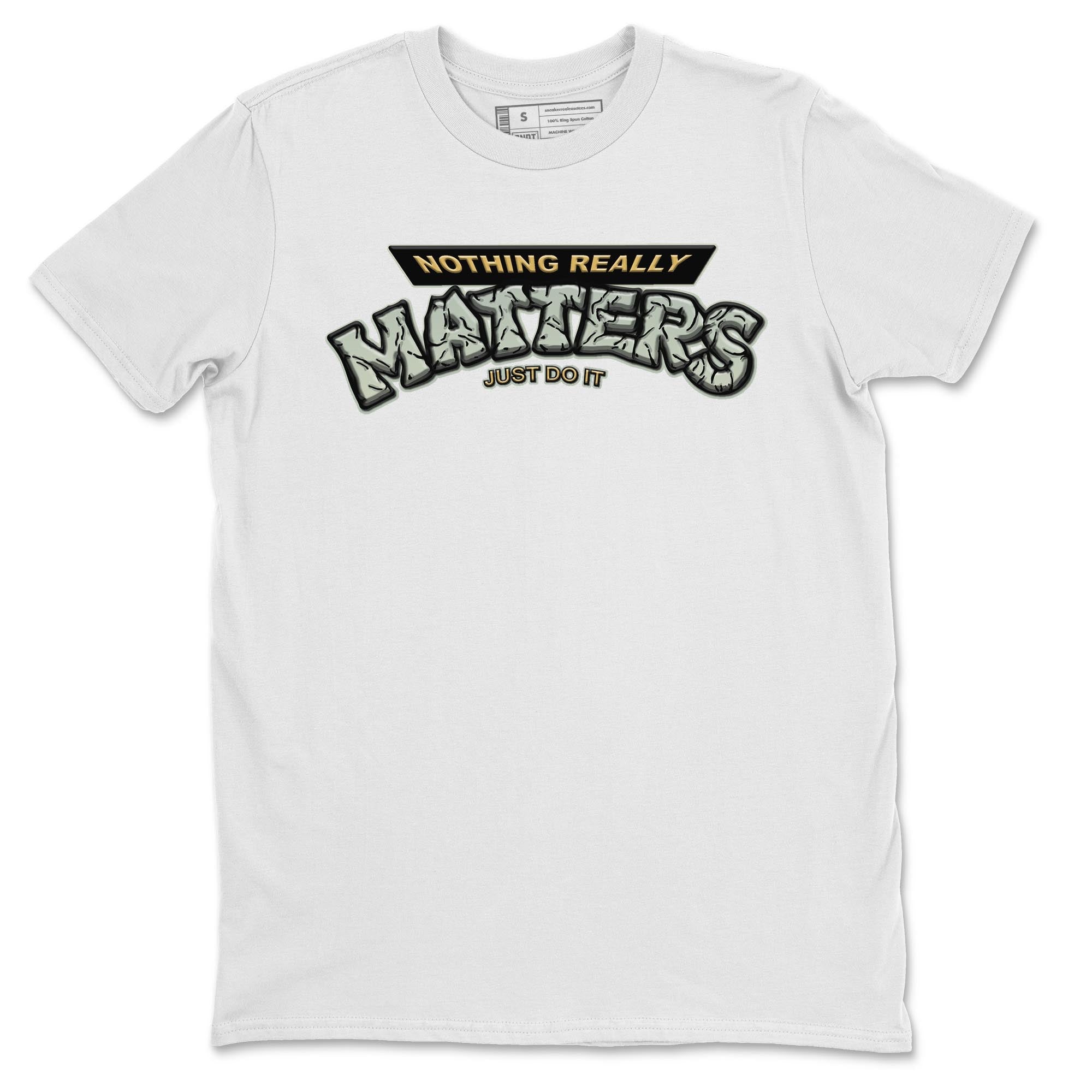 Jordan 5 Jade Horizon Shirt To Match Jordans Nothing Matters Sneaker Tees Jordan 5 Jade Horizon Drip Gear Zone Sneaker Matching Clothing Unisex Shirts