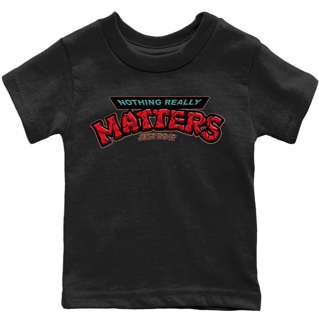 Yeezy 700 Hi-Res Red Shirt To Match Jordans Nothing Matters Sneaker Tees Yeezy 700 Hi-Res Red Drip Gear Zone Sneaker Matching Clothing Kids Shirts