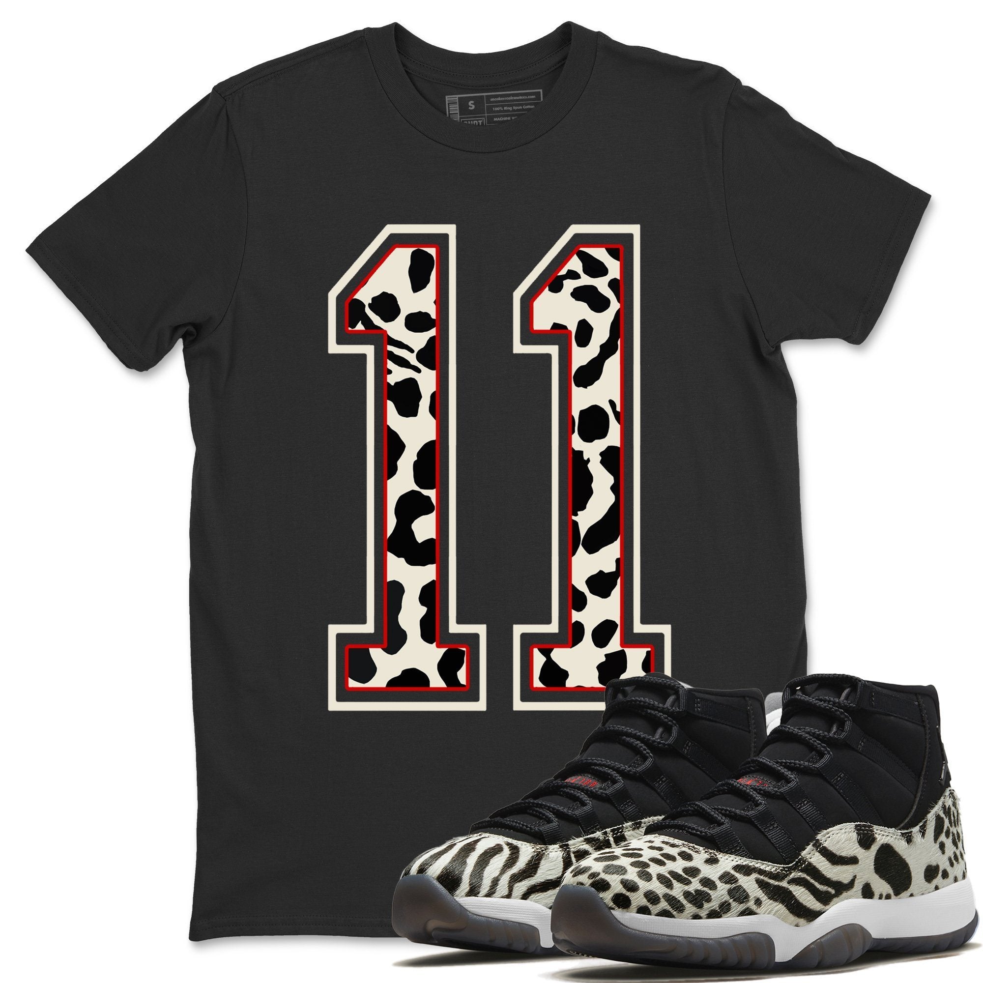 Jordan 11 Animal Instinct Shirt To Match Jordans Texture 11 Sneaker Tees Jordan 11 Animal Instinct Drip Gear Zone Sneaker Matching Clothing Unisex Shirts