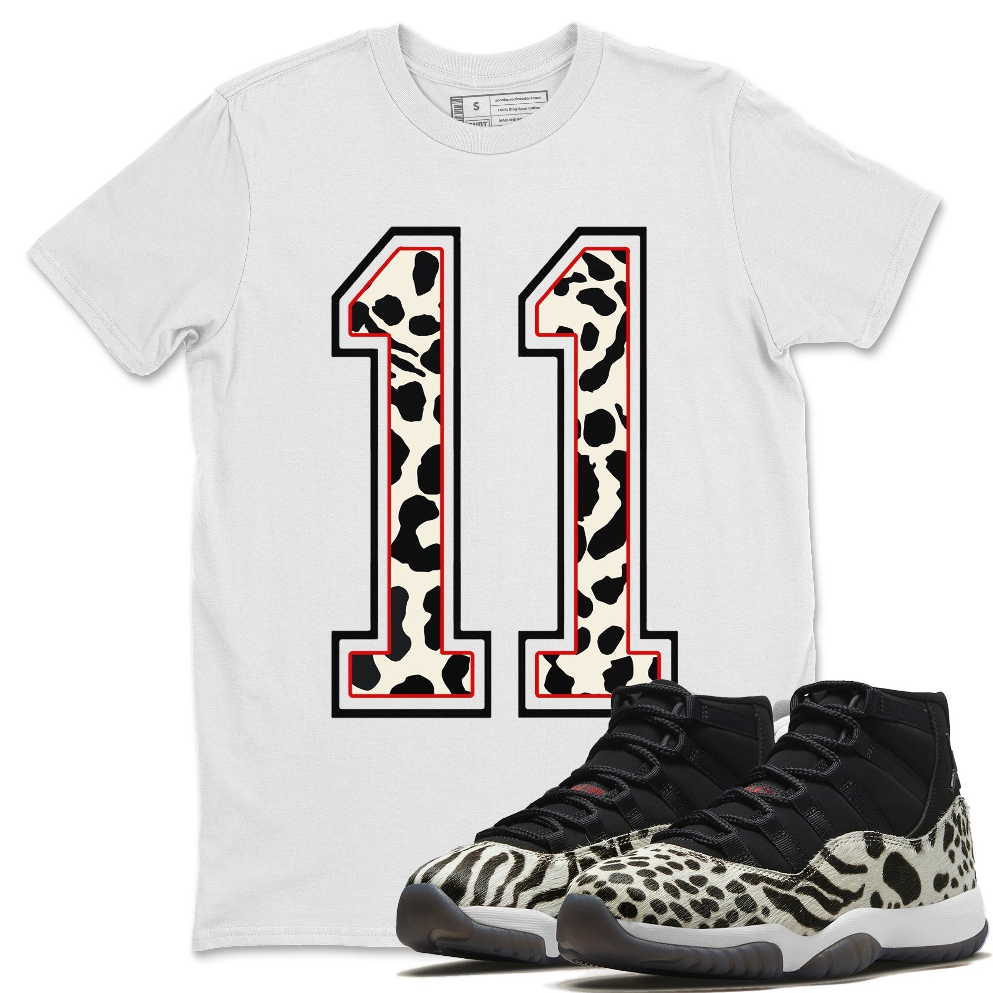Jordan 11 Animal Instinct Shirt To Match Jordans Texture 11 Sneaker Tees Jordan 11 Animal Instinct Drip Gear Zone Sneaker Matching Clothing Unisex Shirts