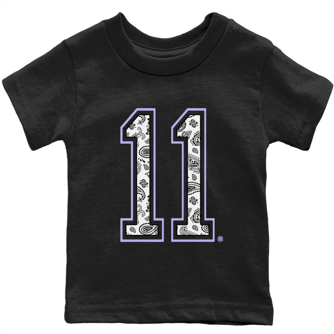 Jordan 11 Pure Violet Sneaker Matching T-Shirt Texture 11 Sneaker Tees Jordan 11 Pure Violet Sneaker Release Tees Kids Shirts