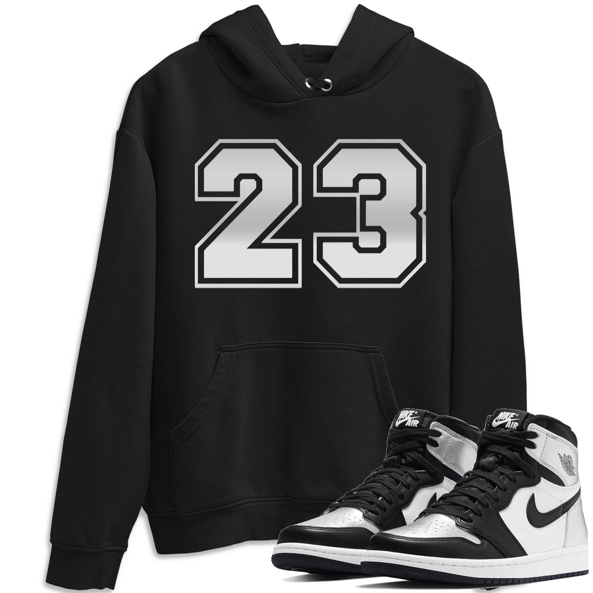 Jordan 1 Silver Toe Shirt To Match Jordans Number 23 Sneaker Tees Jordan 1 Silver Toe Drip Gear Zone Sneaker Matching Clothing Unisex Shirts