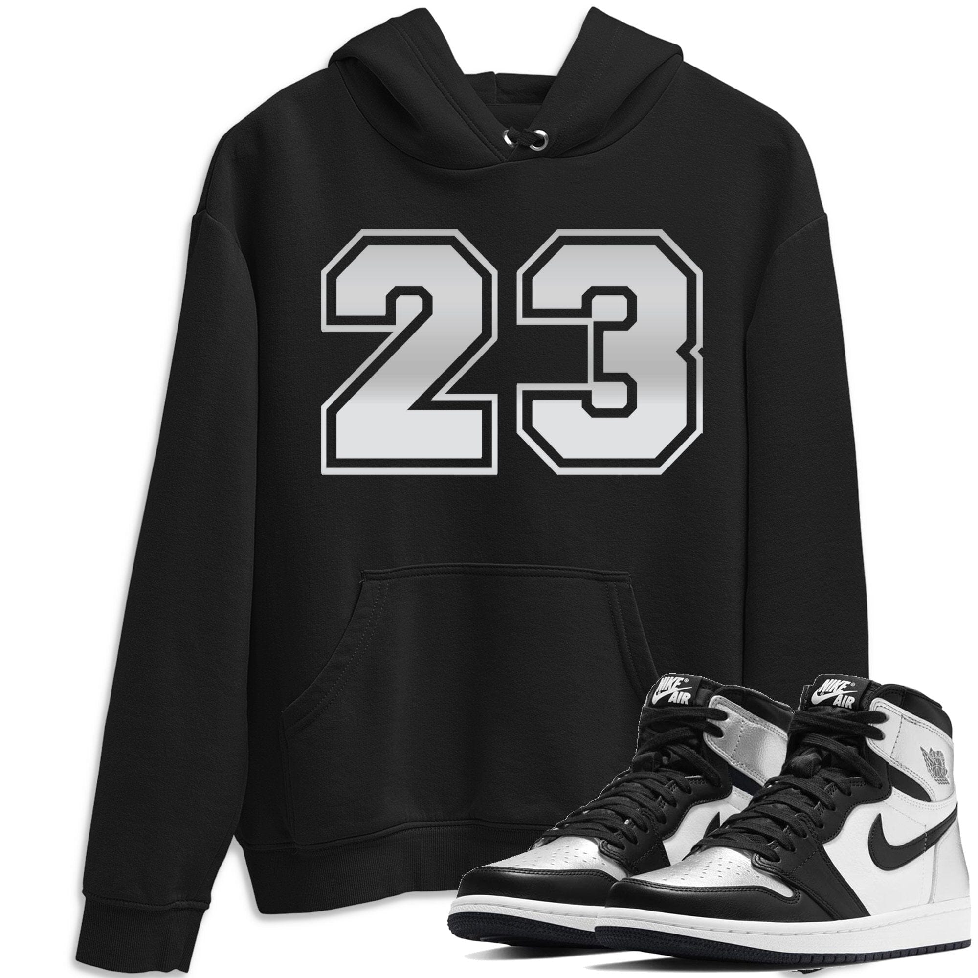 Jordan 1 Silver Toe Shirt To Match Jordans Number 23 Sneaker Tees Jordan 1 Silver Toe Drip Gear Zone Sneaker Matching Clothing Unisex Shirts