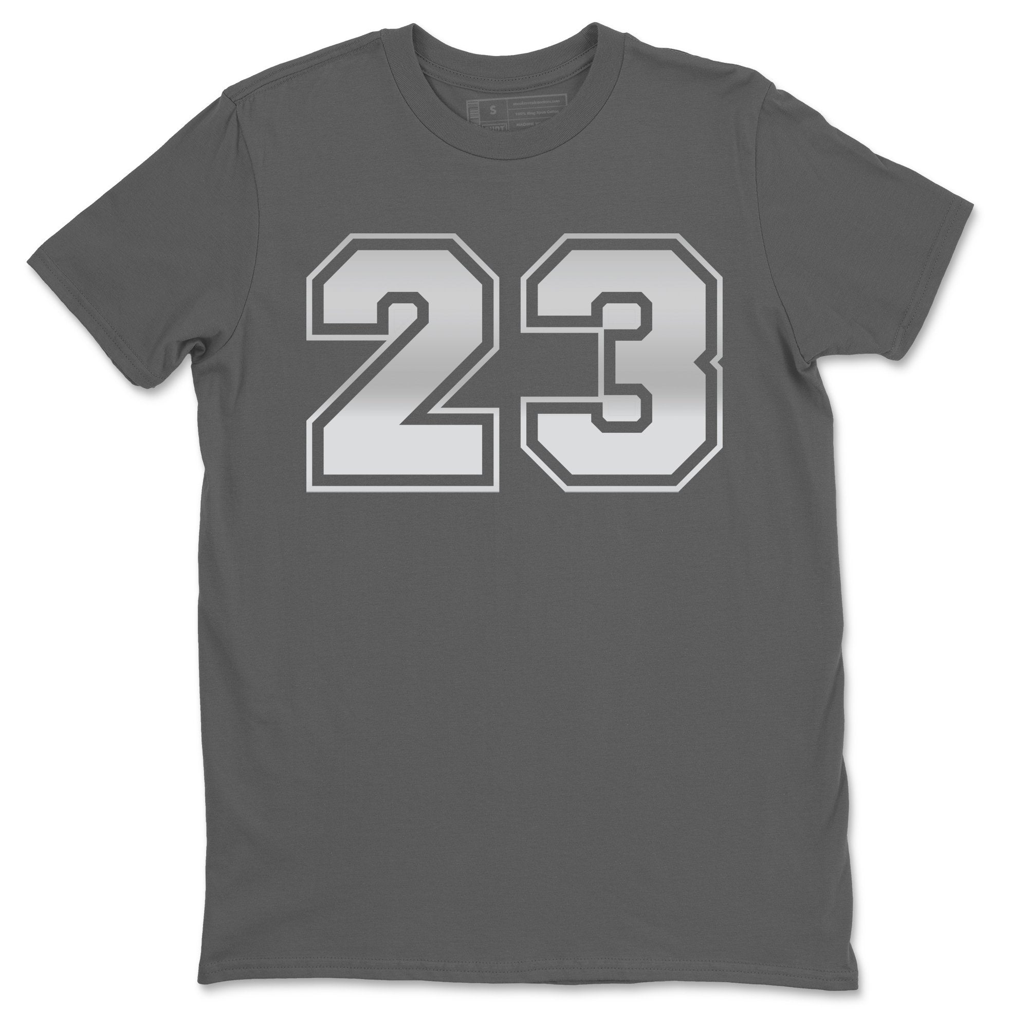 Jordan 1 Silver Toe Shirt To Match Jordans Number 23 Sneaker Tees Jordan 1 Silver Toe Drip Gear Zone Sneaker Matching Clothing Unisex Shirts