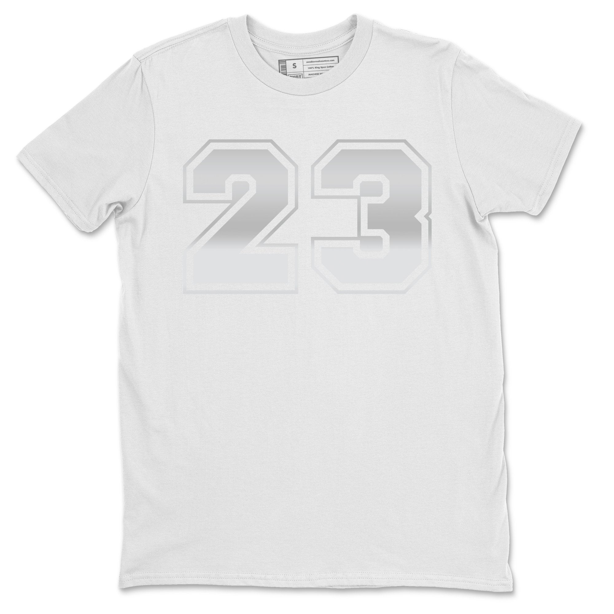 Jordan 1 Silver Toe Shirt To Match Jordans Number 23 Sneaker Tees Jordan 1 Silver Toe Drip Gear Zone Sneaker Matching Clothing Unisex Shirts