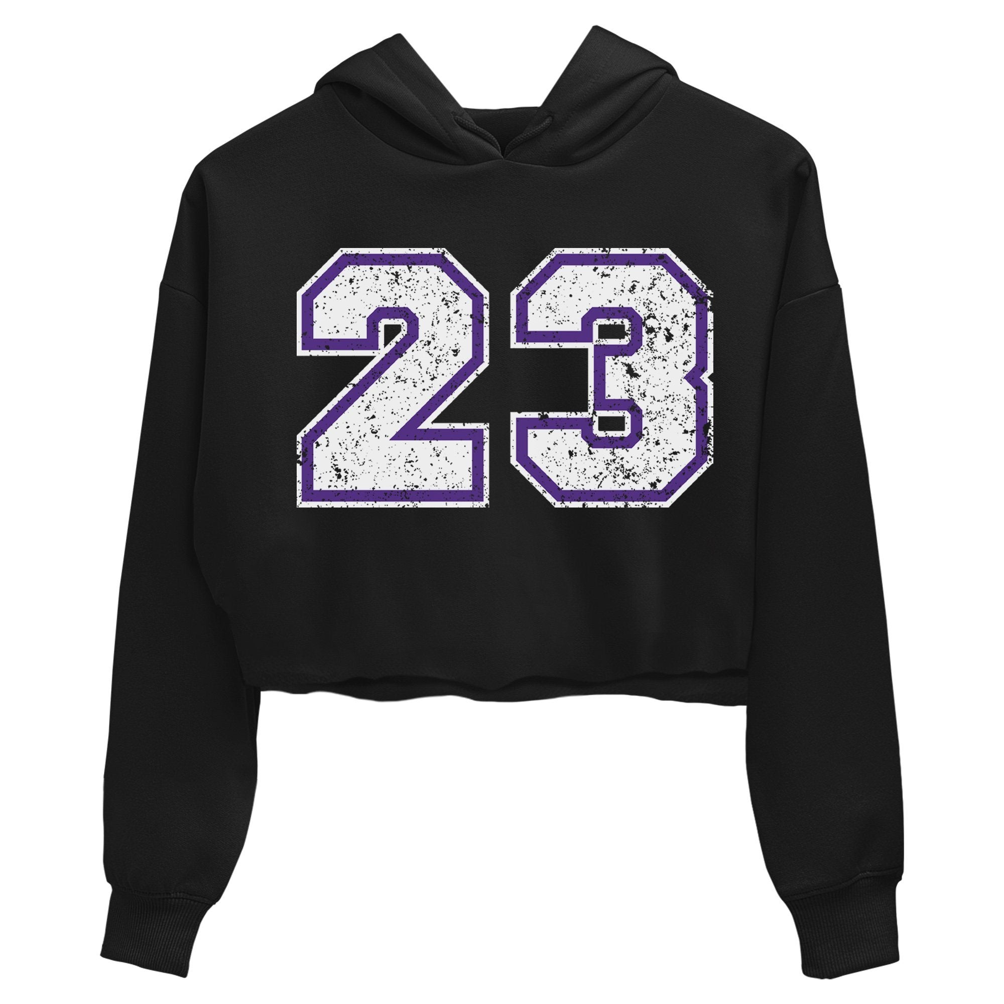Jordan 1 WMNS Court Purple Sneaker Matching T-Shirt Number 23 Sneaker Tees Jordan 1 WMNS Court Purple Sneaker Release Tees Women's Shirts