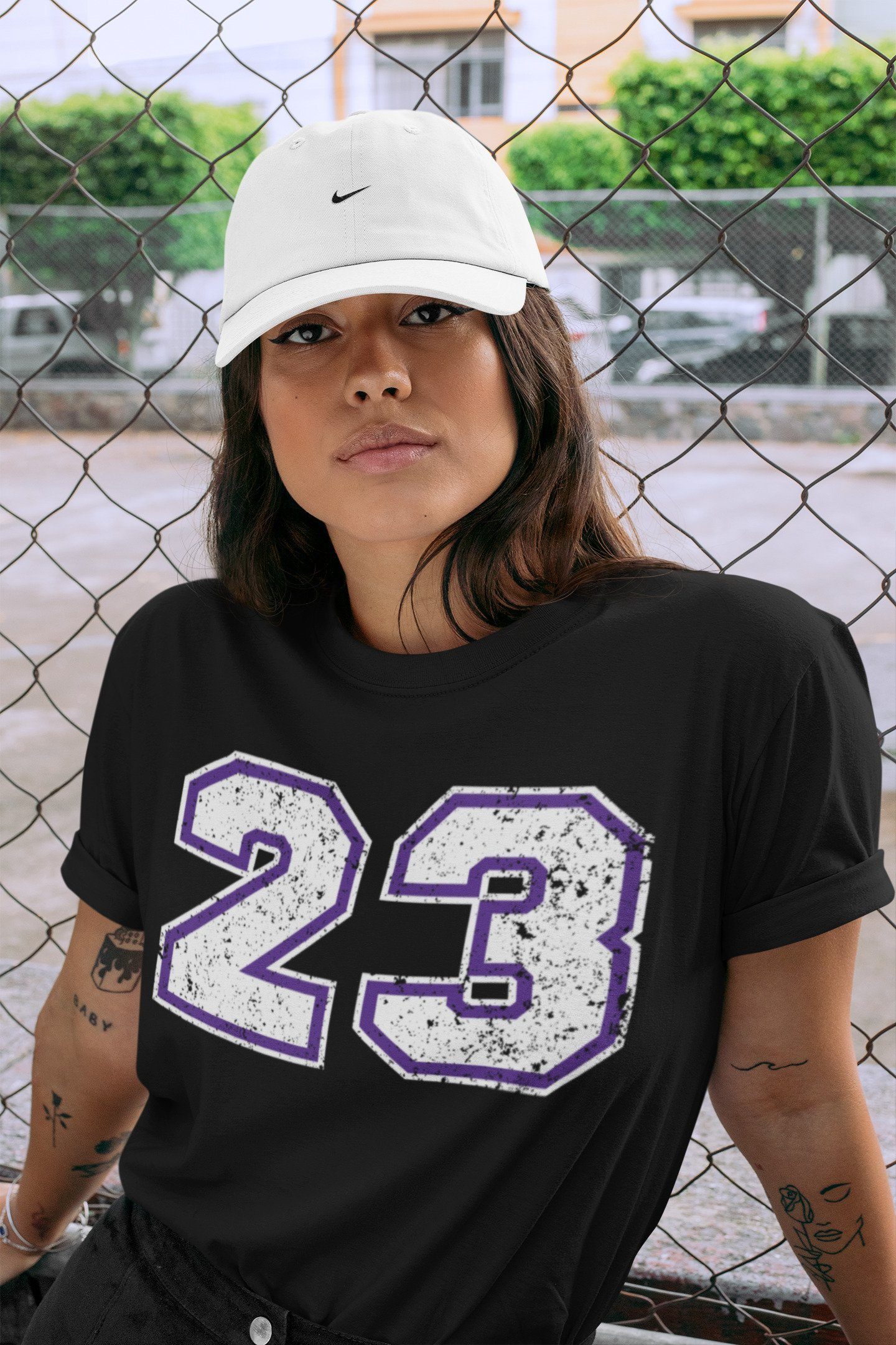 Jordan 1 WMNS Court Purple Shirt To Match Jordans Number 23 Sneaker Tees Jordan 1 WMNS Court Purple Drip Gear Zone Sneaker Matching Clothing Unisex Shirts