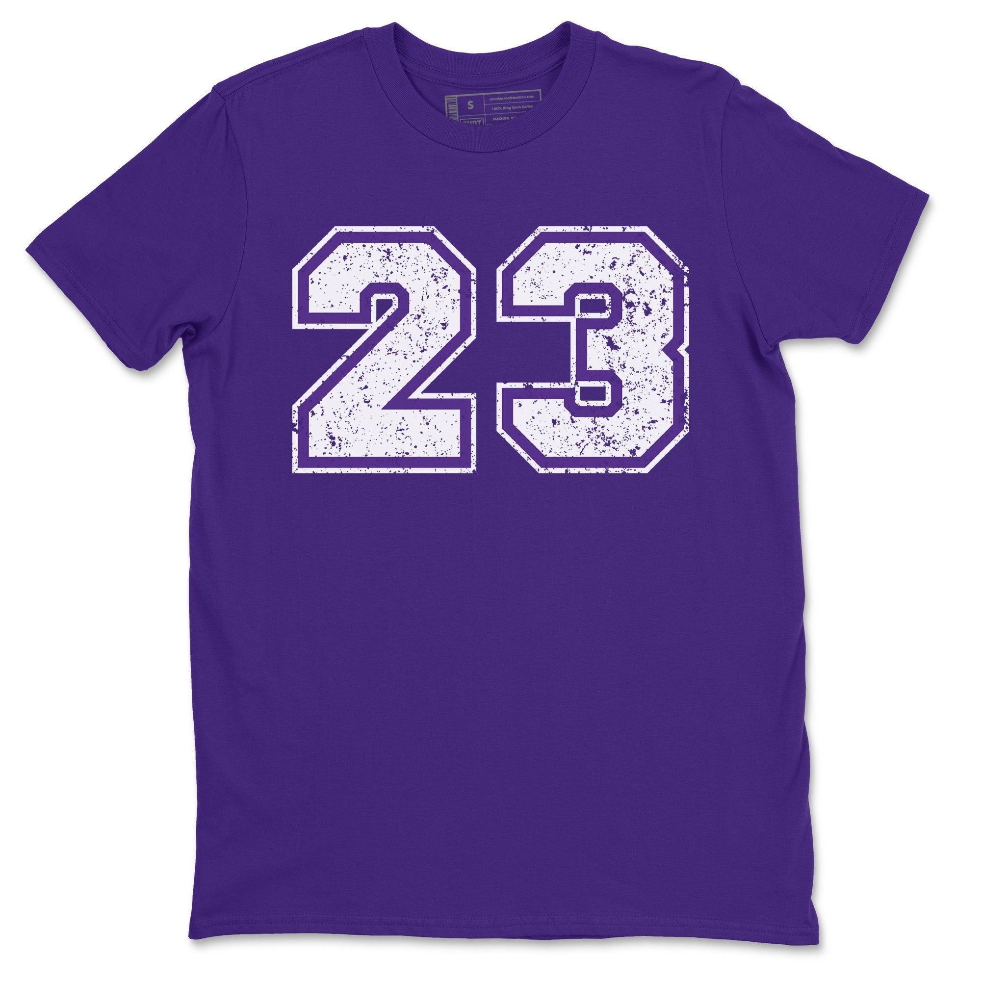 Jordan 1 WMNS Court Purple Shirt To Match Jordans Number 23 Sneaker Tees Jordan 1 WMNS Court Purple Drip Gear Zone Sneaker Matching Clothing Unisex Shirts