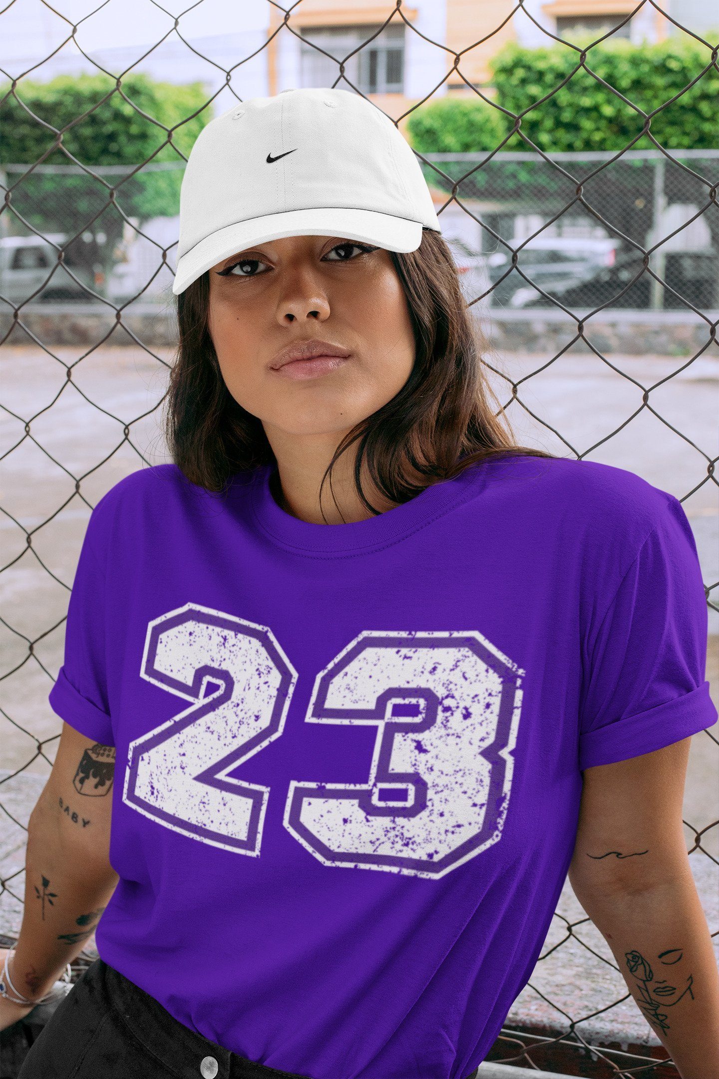 Jordan 1 WMNS Court Purple Shirt To Match Jordans Number 23 Sneaker Tees Jordan 1 WMNS Court Purple Drip Gear Zone Sneaker Matching Clothing Unisex Shirts