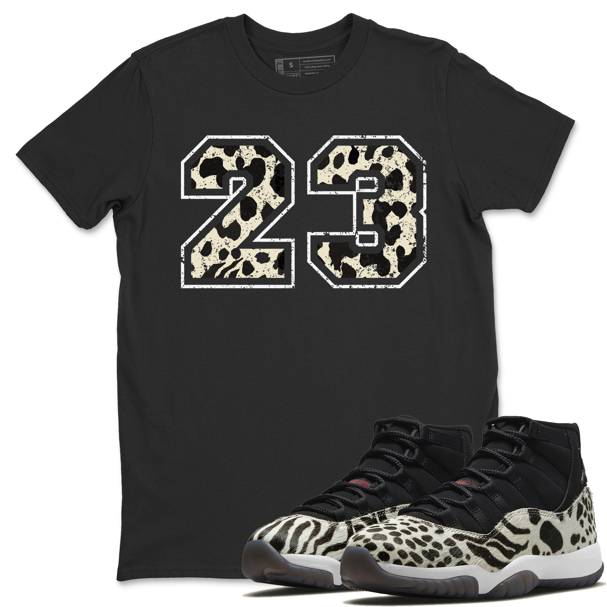 Jordan 11 Animal Instinct Shirt To Match Jordans Number 23 Sneaker Tees Jordan 11 Animal Instinct Drip Gear Zone Sneaker Matching Clothing Unisex Shirts