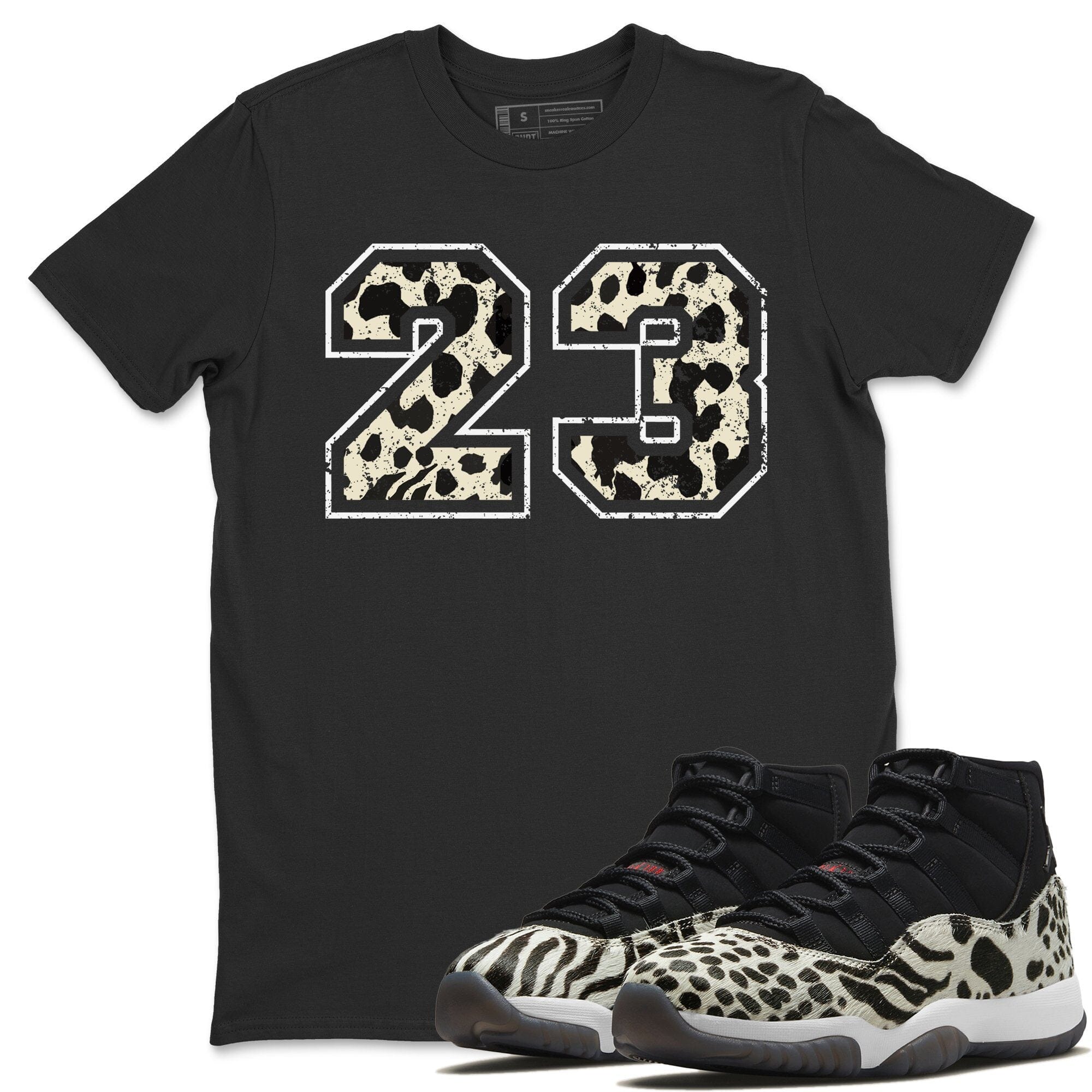Jordan 11 Animal Instinct Shirt To Match Jordans Number 23 Sneaker Tees Jordan 11 Animal Instinct Drip Gear Zone Sneaker Matching Clothing Unisex Shirts