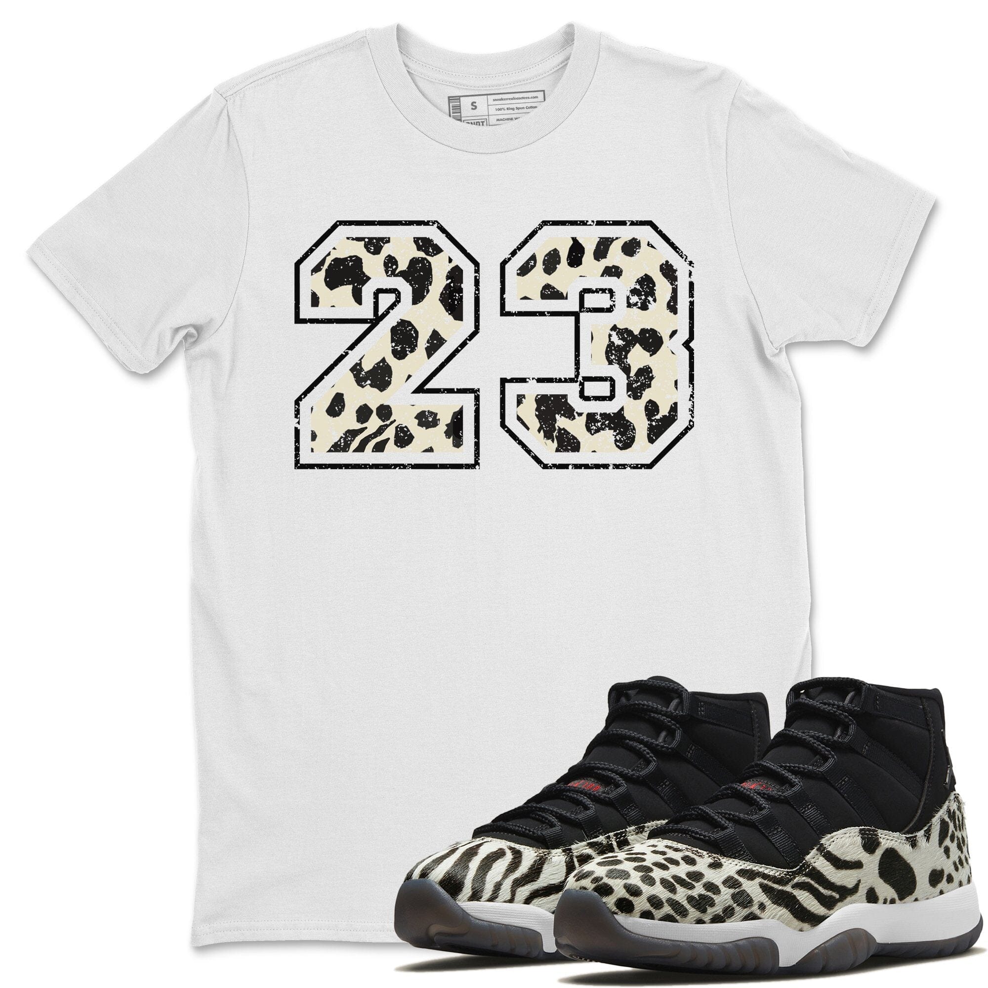 Jordan 11 Animal Instinct Shirt To Match Jordans Number 23 Sneaker Tees Jordan 11 Animal Instinct Drip Gear Zone Sneaker Matching Clothing Unisex Shirts
