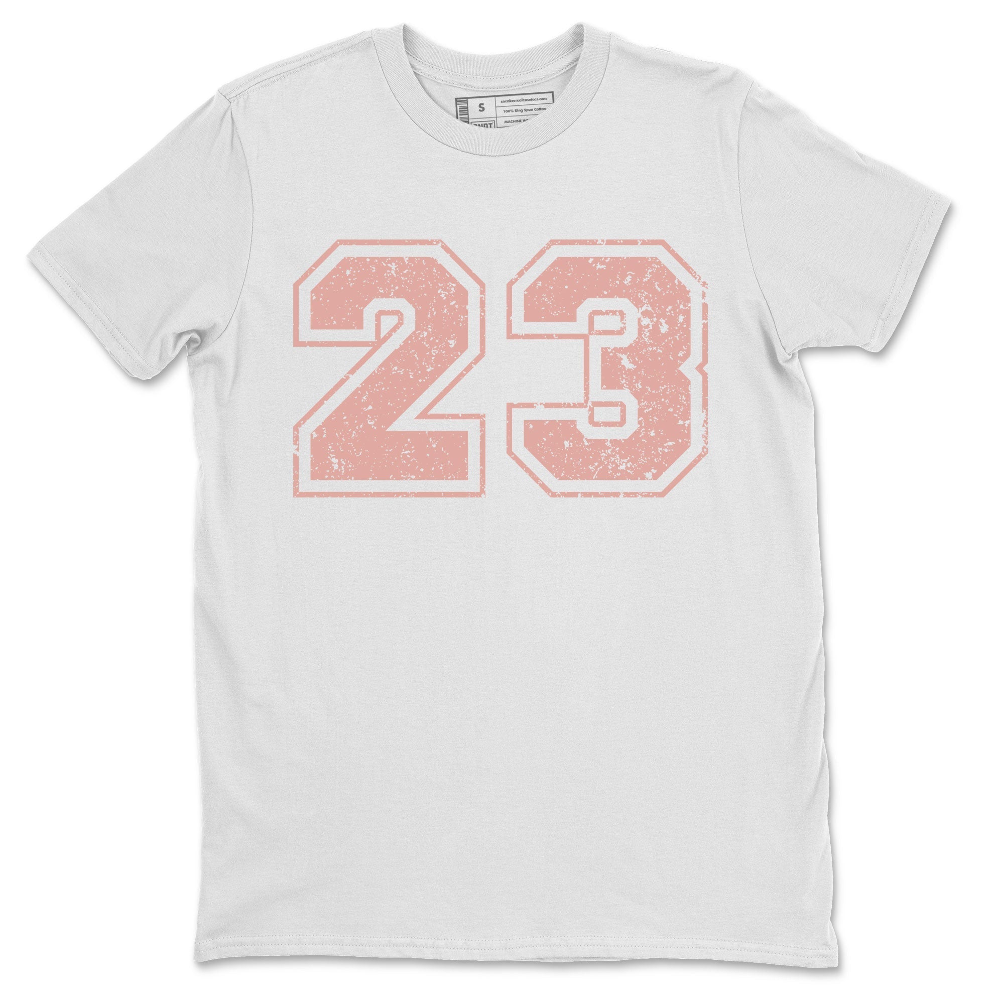 Dunk Low WMNS Rose Whisper shirt to match jordans Number 23 Streetwear Sneaker Shirt Dunk Rose Whisper Drip Gear Zone Sneaker Matching Clothing Casual Unisex shirts White 2 T-Shirt