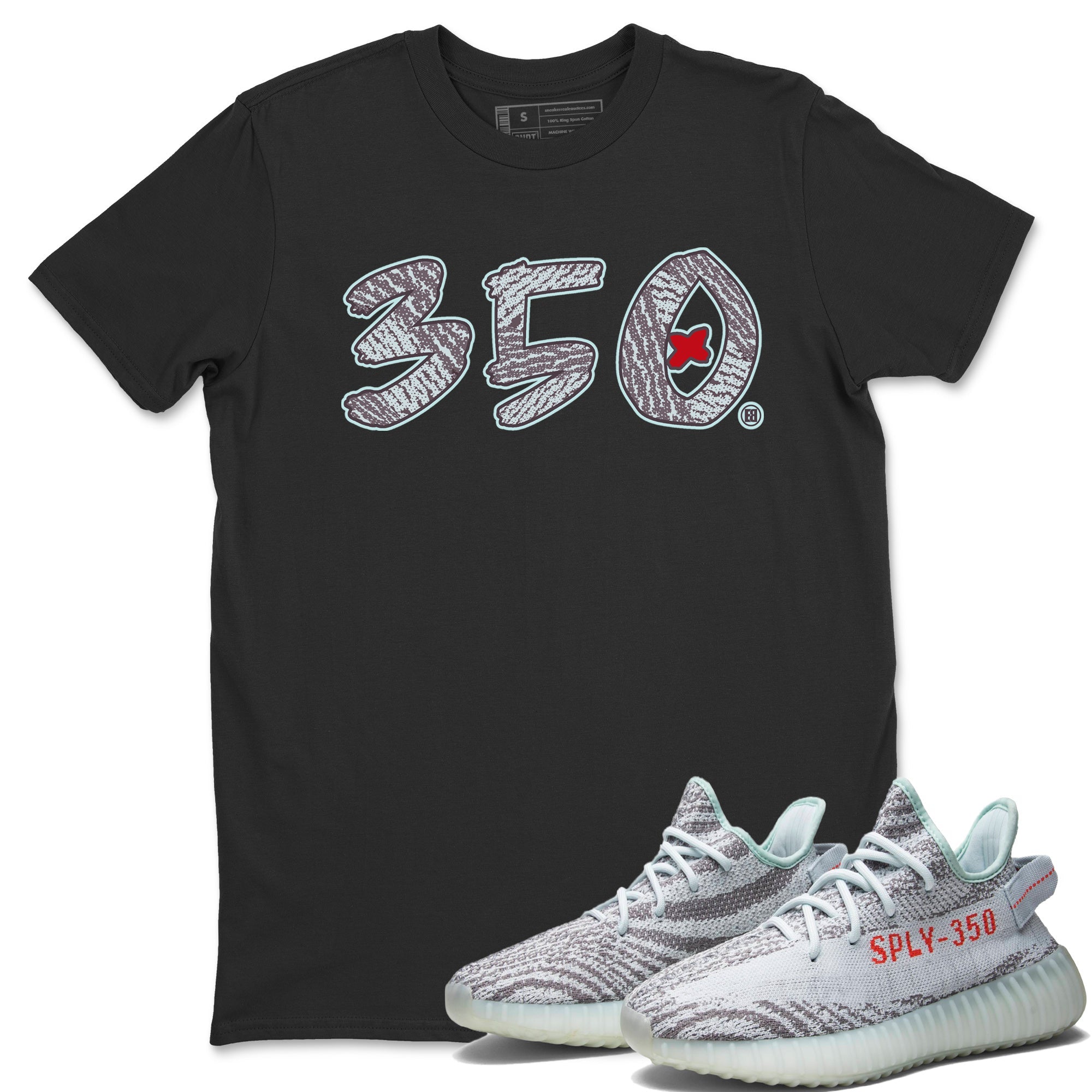 Yeezy 350 Blue Tint Shirt To Match Jordans Number 350 Sneaker Tees Yeezy 350 Blue Tint Drip Gear Zone Sneaker Matching Clothing Unisex Shirts