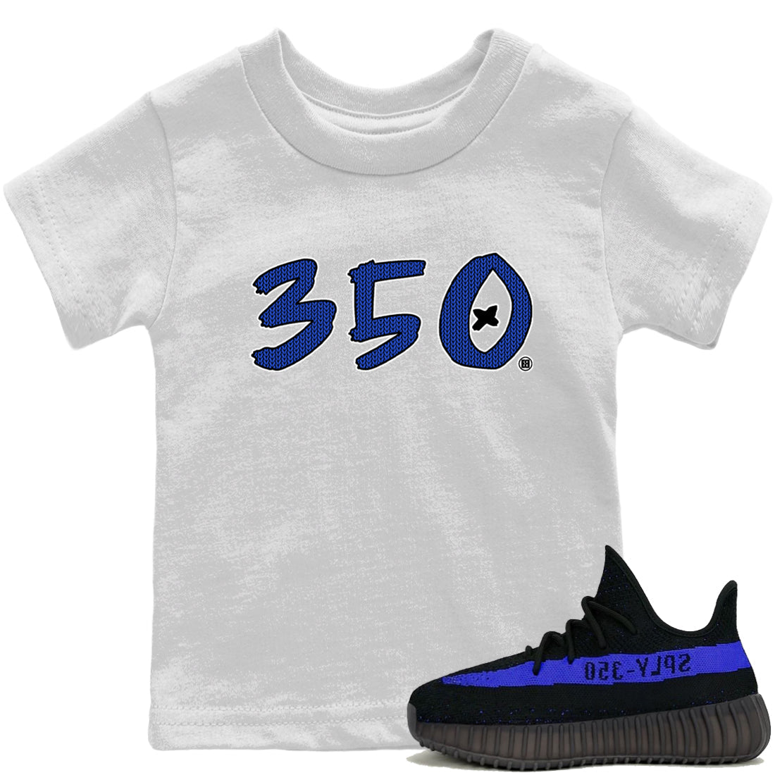 Yeezy 350 Dazzling Blue Shirt To Match Jordans Number 350 Sneaker Tees Yeezy 350 Dazzling Blue Drip Gear Zone Sneaker Matching Clothing Kids Shirts