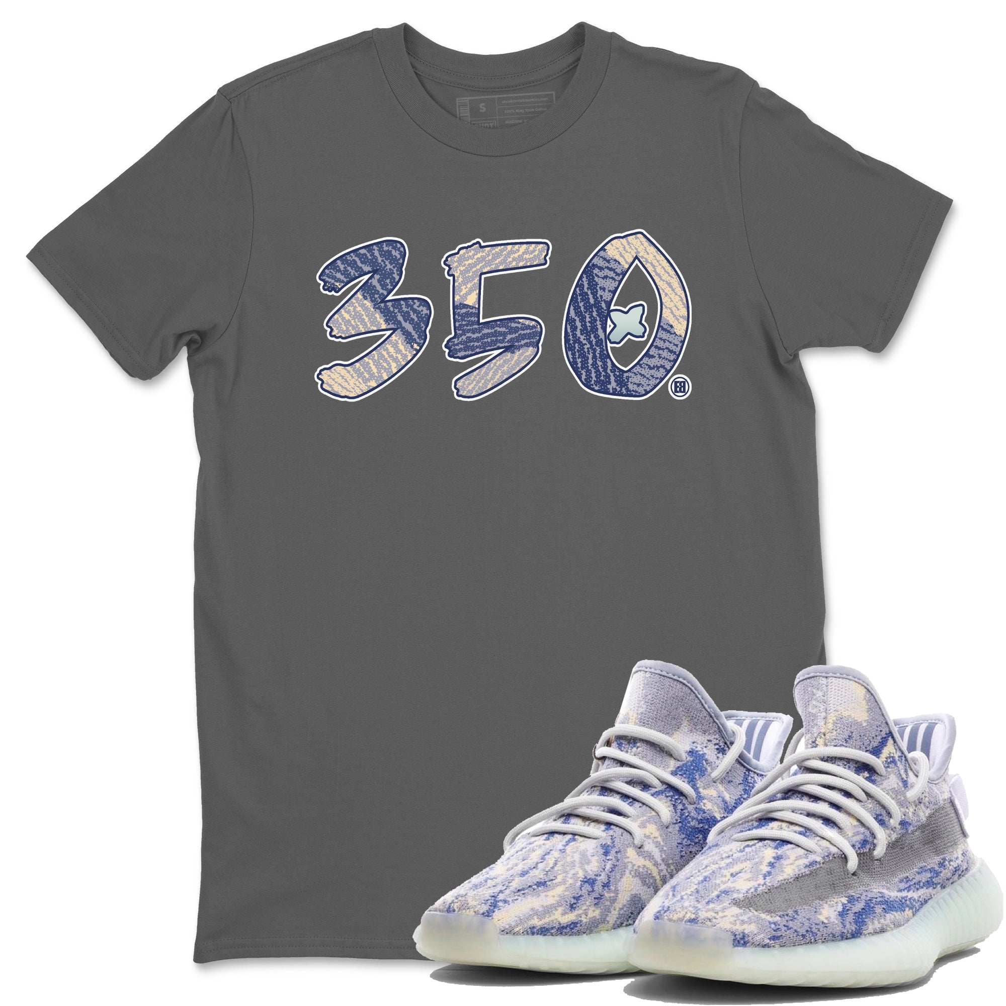 Yeezy 350 MX Blue Shirt To Match Jordans Number 350 Sneaker Tees Yeezy 350 MX Blue Drip Gear Zone Sneaker Matching Clothing Unisex Shirts
