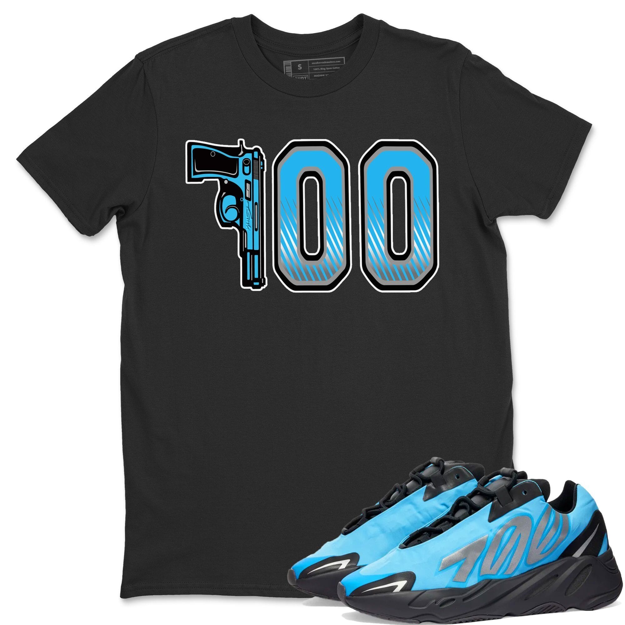 Yeezy 700 Bright Cyan Shirt To Match Jordans Number 700 Sneaker Tees Yeezy 700 Bright Cyan Drip Gear Zone Sneaker Matching Clothing Unisex Shirts