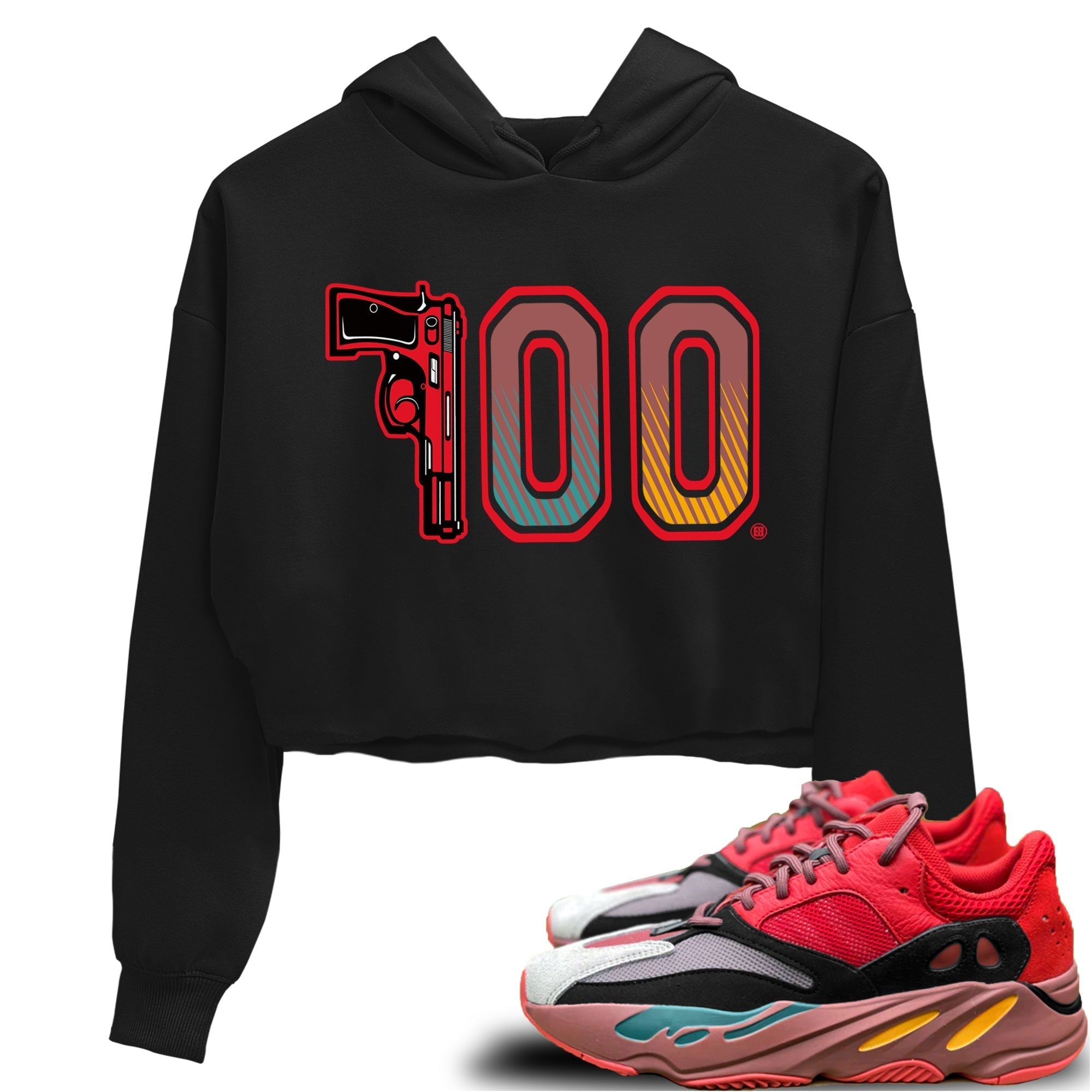 Yeezy 700 Hi-Res Red Shirt To Match Jordans Number 700 Sneaker Tees Yeezy 700 Hi-Res Red Drip Gear Zone Sneaker Matching Clothing Women's Shirts