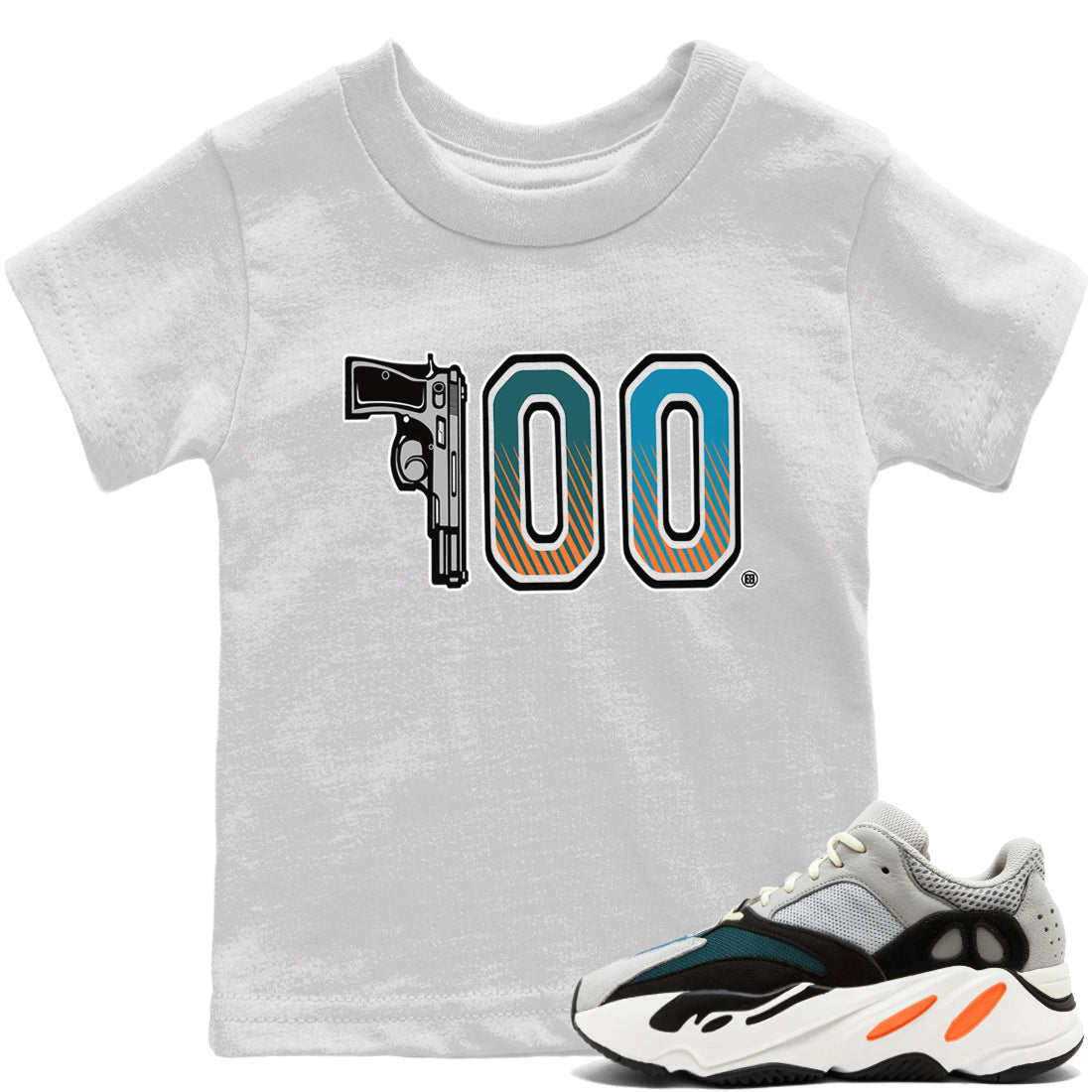 Yeezy 700 Wave Runner Shirt To Match Jordans Number 700 Sneaker Tees Yeezy 700 Wave Runner Drip Gear Zone Sneaker Matching Clothing Kids Shirts