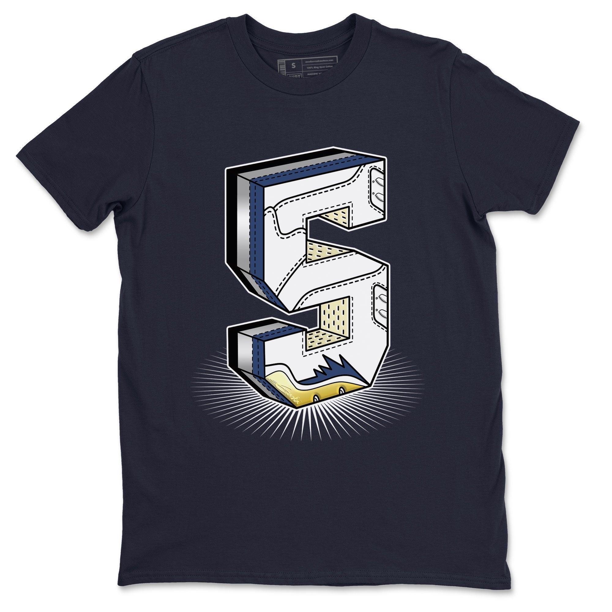 Air Jordan 5 A Ma Maniere x Photon Dust shirt to match jordans Number Statue sneaker matching t-shirt Air Jordan 5 x A Ma Maniere "Dawn" Drip Gear Zone Release Tees Unisex Navy 2 T-Shirt